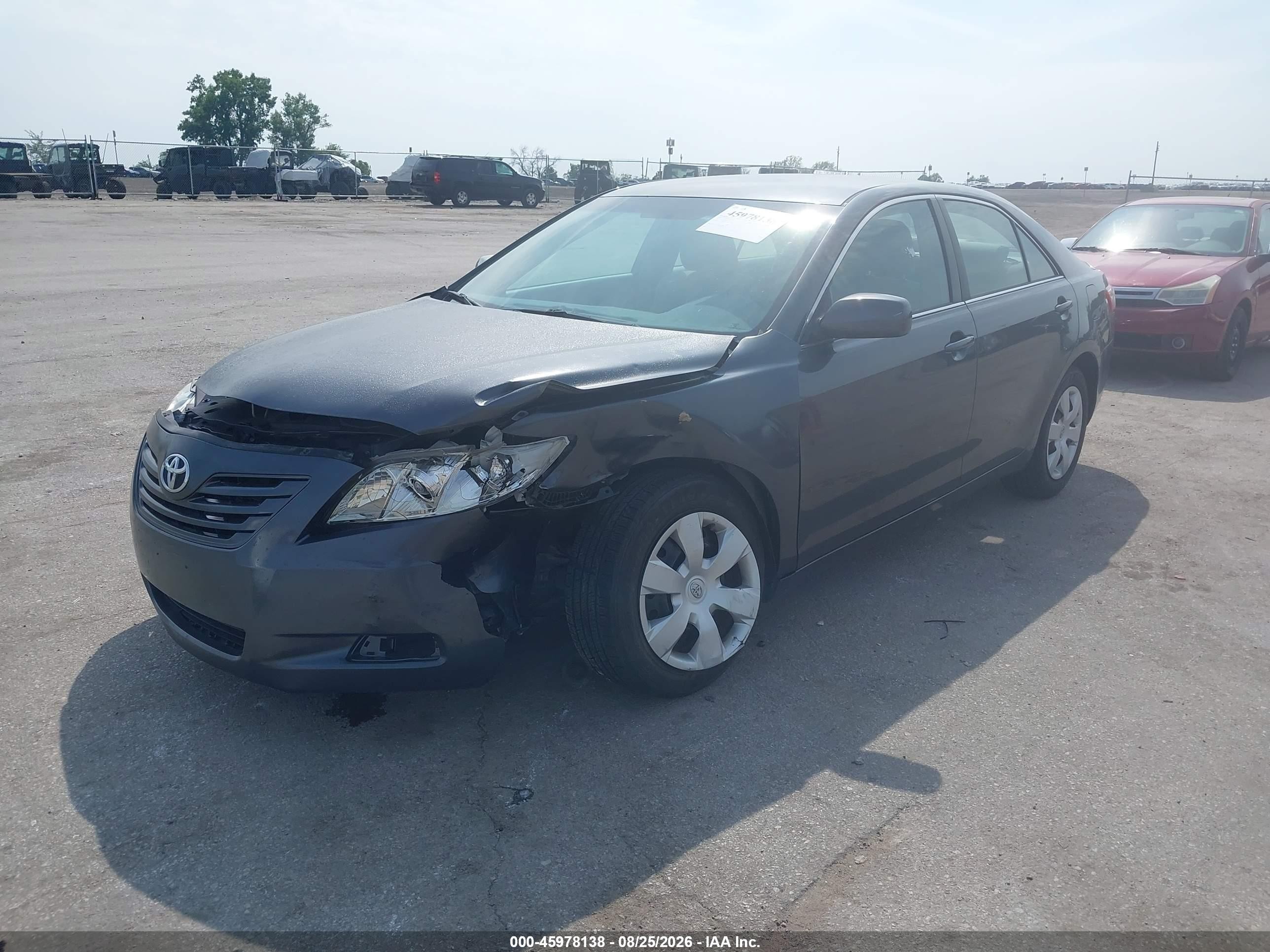 2009 Toyota Camry Le Gray vin: 4T4BE46K69R123321