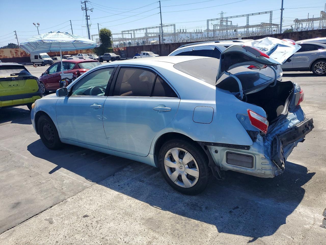 2009 Toyota Camry Le Blue vin: 4T4BE46K69R124923