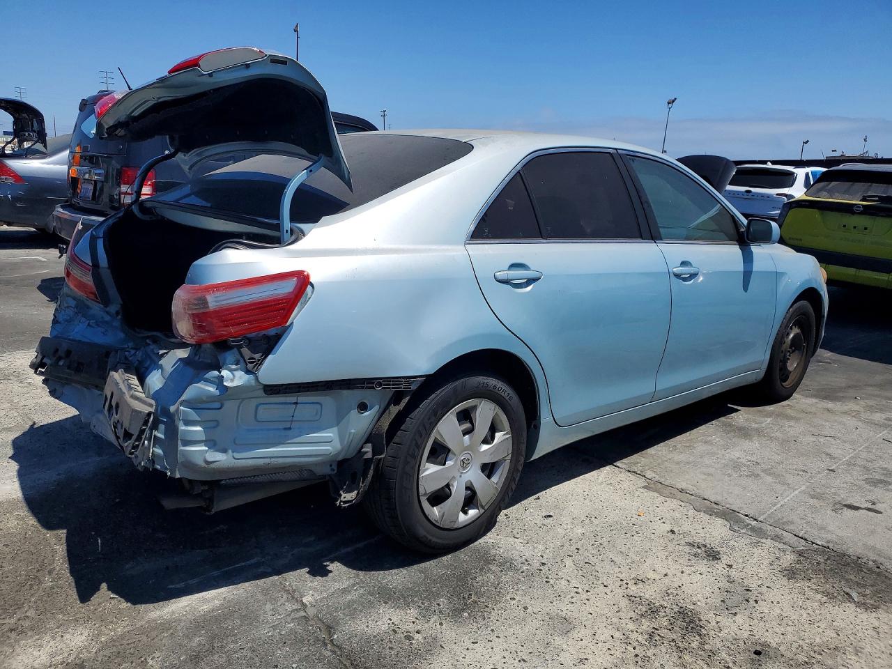 2009 Toyota Camry Le Blue vin: 4T4BE46K69R124923