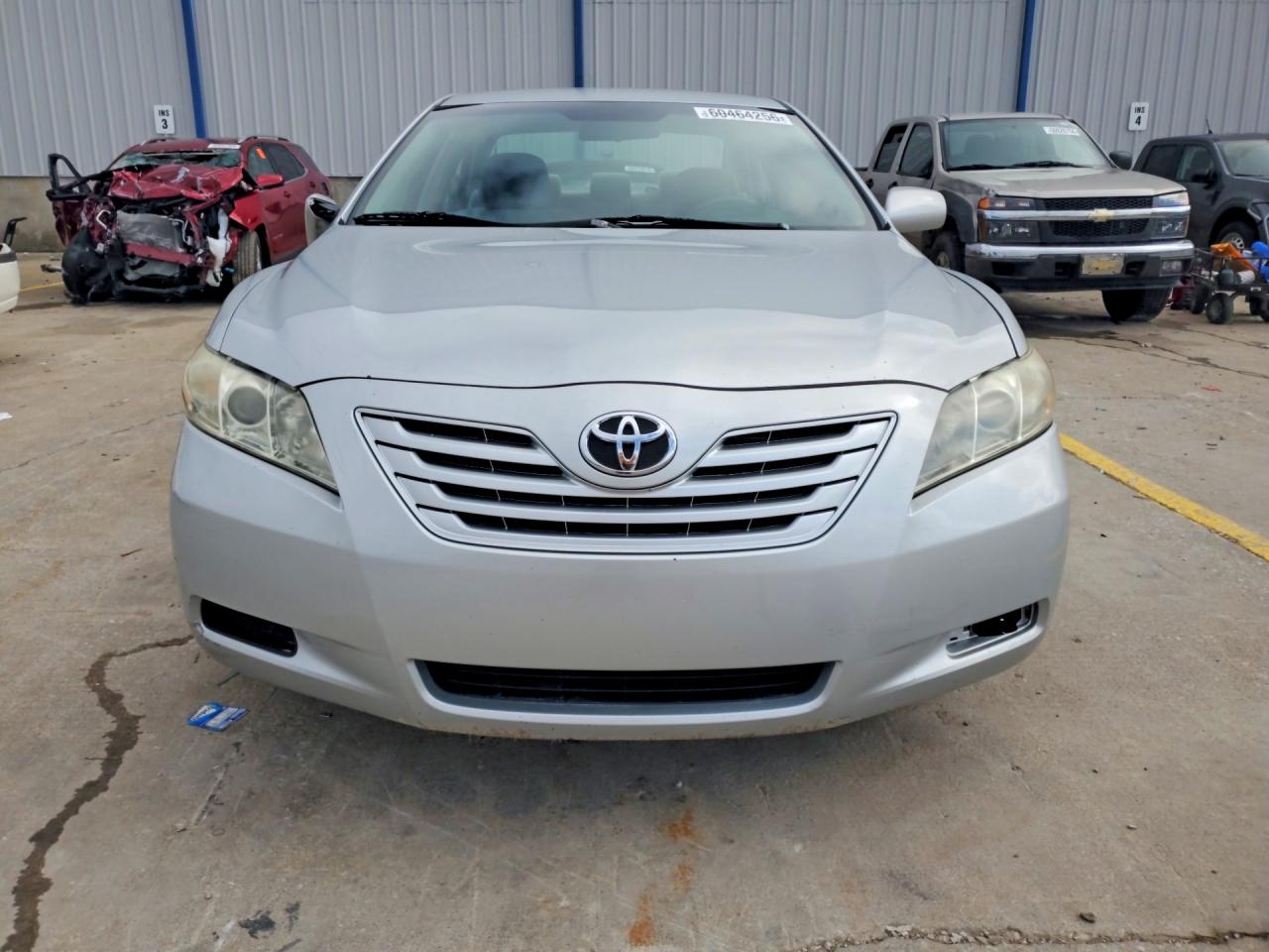 2007 Toyota Camry Le Silver vin: 4T4BE46K77R004559