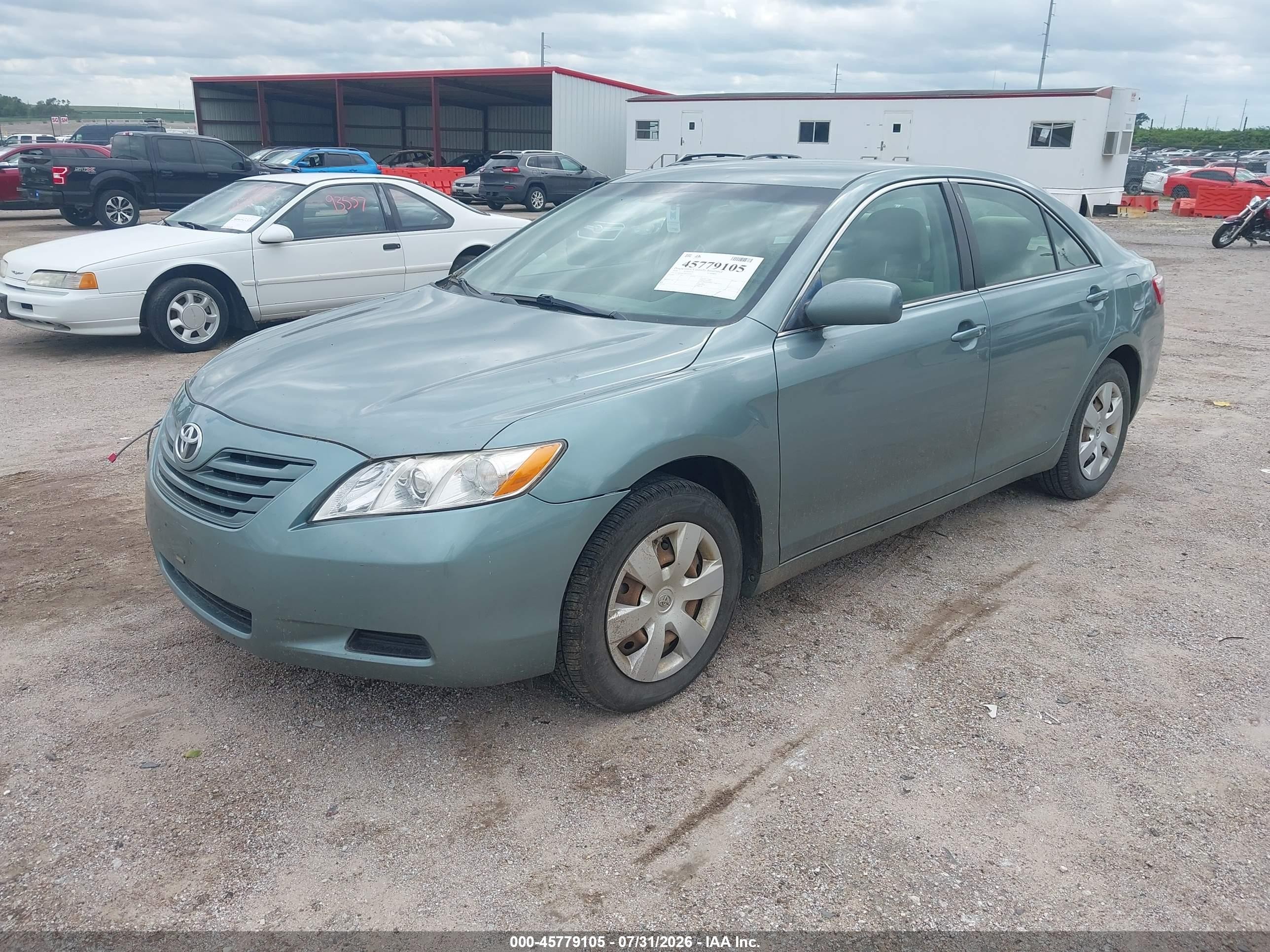 2008 Toyota Camry Le Gray vin: 4T4BE46K78R015630