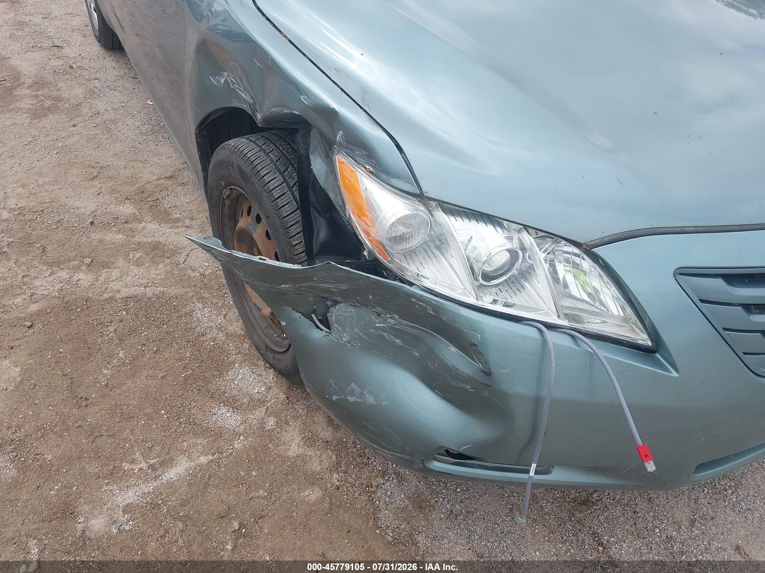 2008 Toyota Camry Le Gray vin: 4T4BE46K78R015630