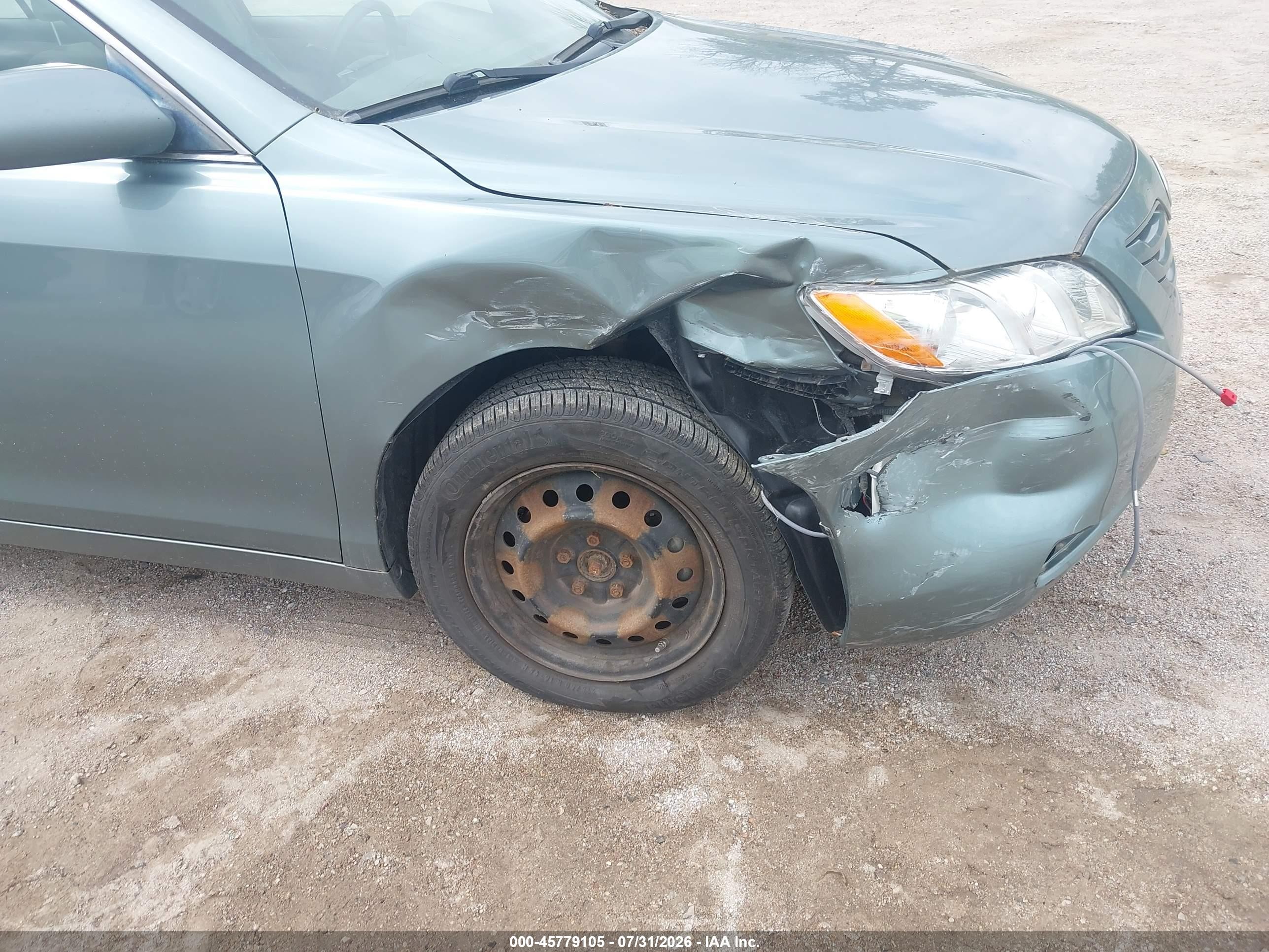 2008 Toyota Camry Le Gray vin: 4T4BE46K78R015630