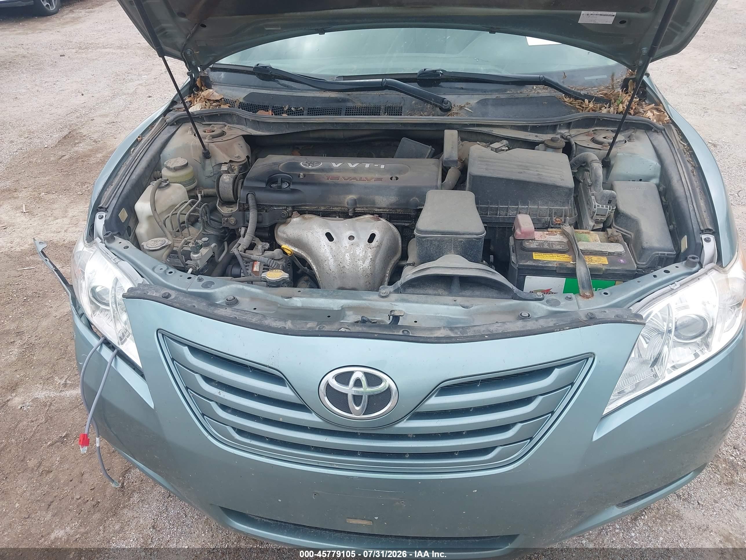 2008 Toyota Camry Le Gray vin: 4T4BE46K78R015630