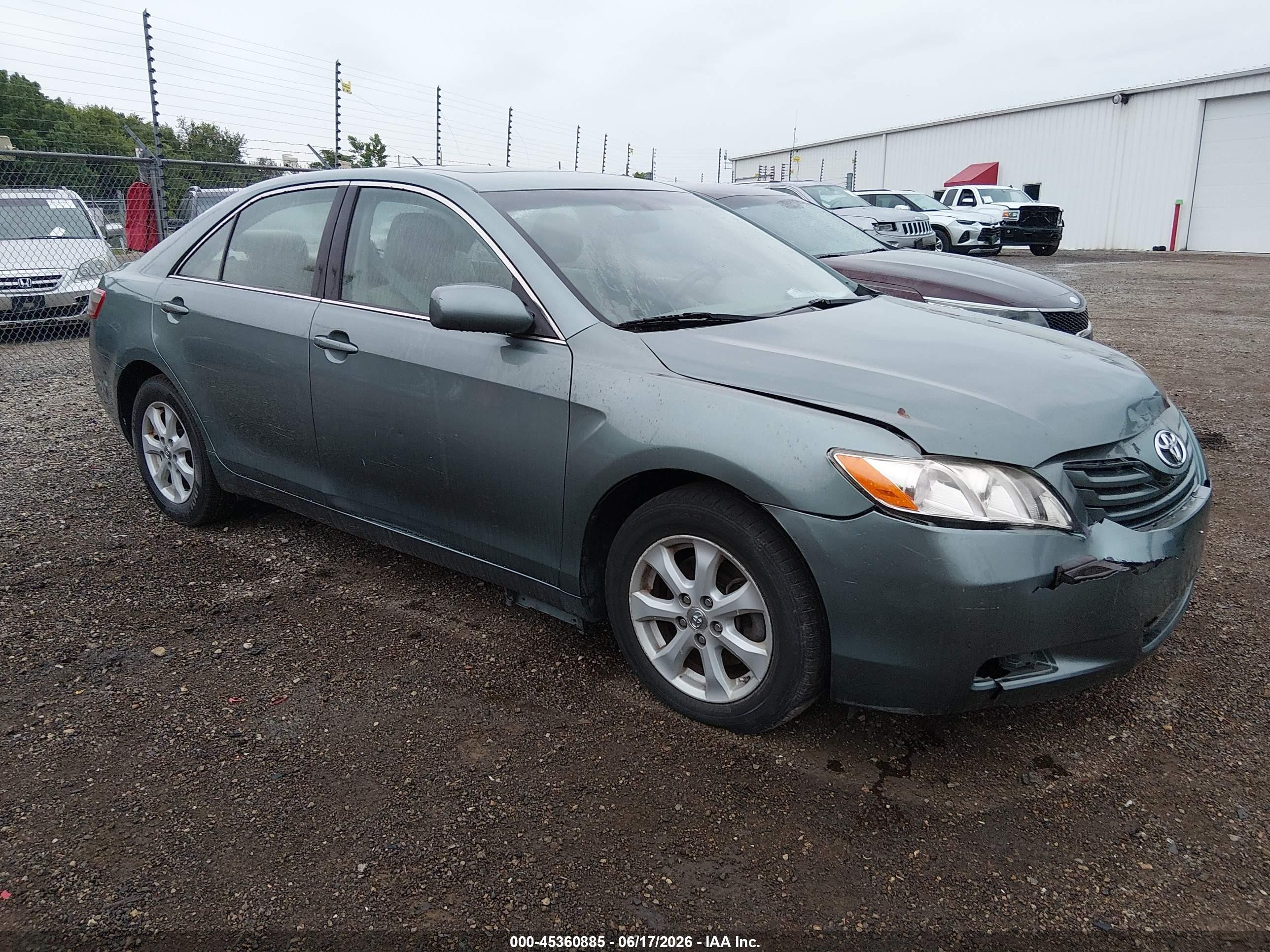 2008 Toyota Camry Le Green vin: 4T4BE46K78R020973