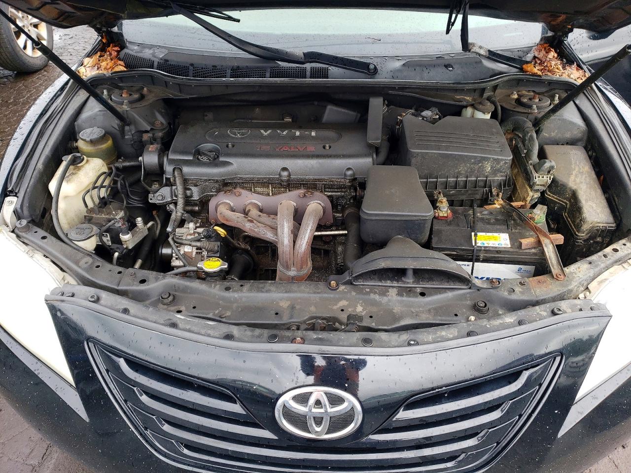 2008 Toyota Camry Le Black vin: 4T4BE46K78R026448