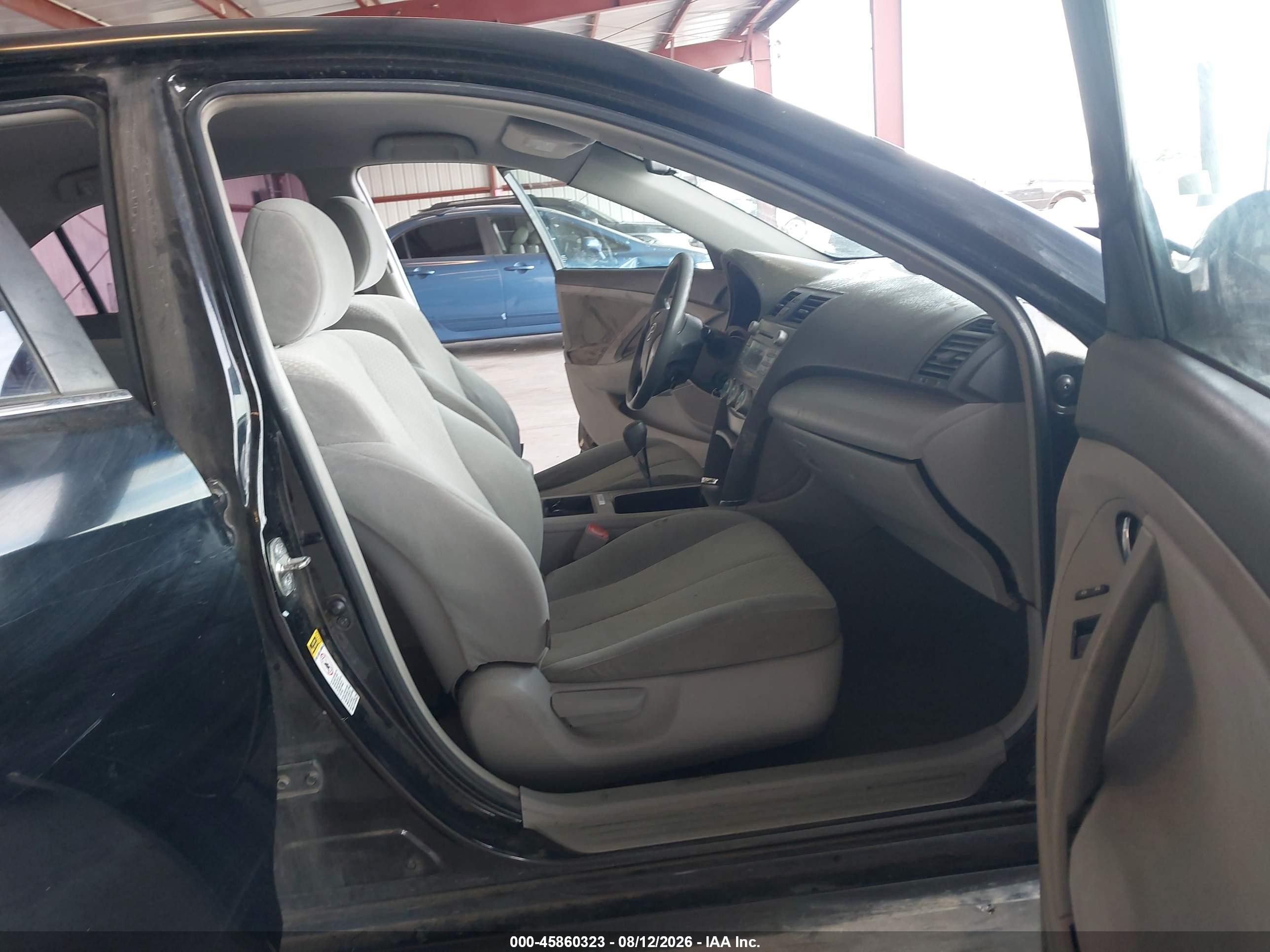 2008 Toyota Camry Le Black vin: 4T4BE46K78R032136