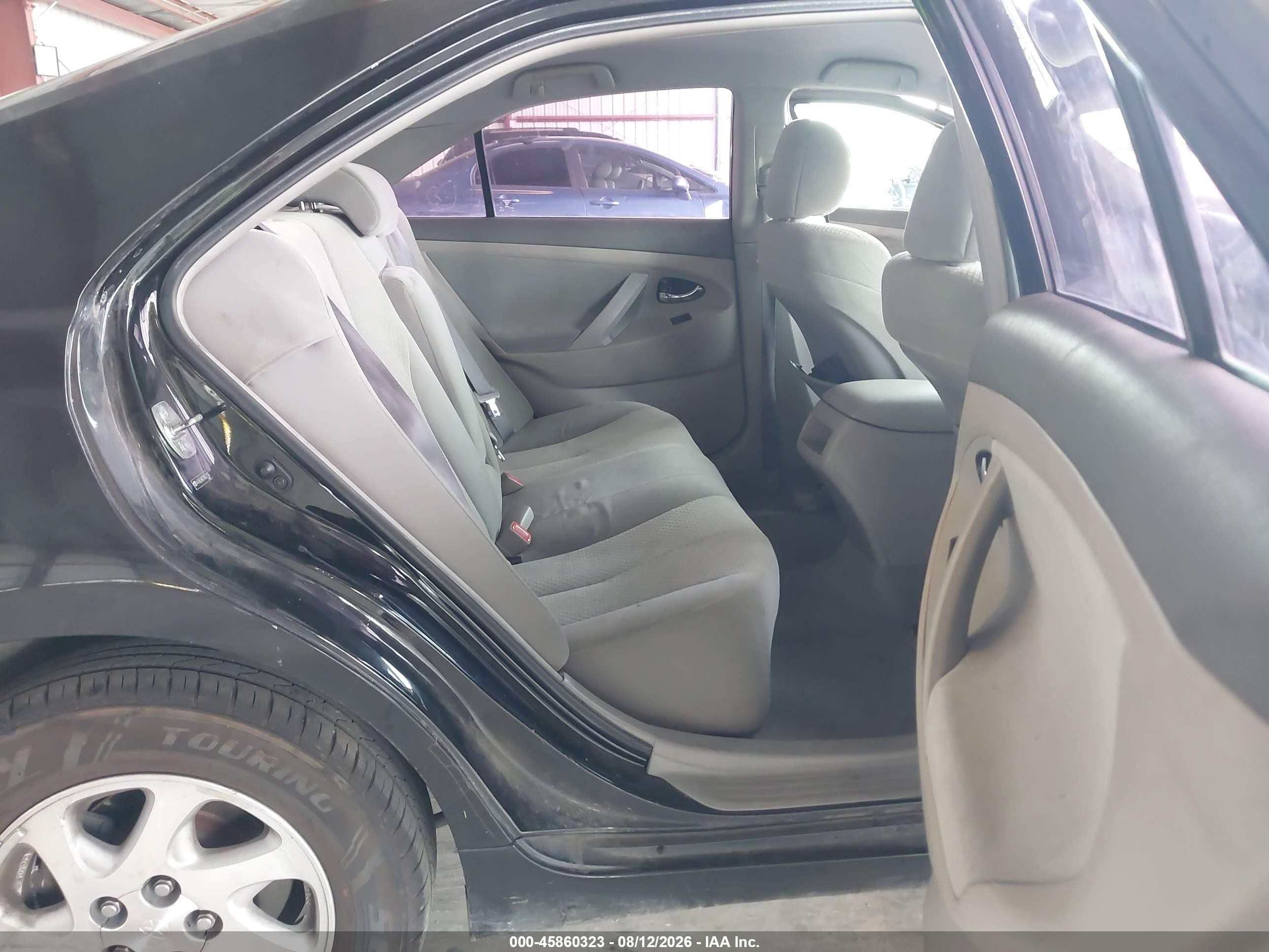 2008 Toyota Camry Le Black vin: 4T4BE46K78R032136