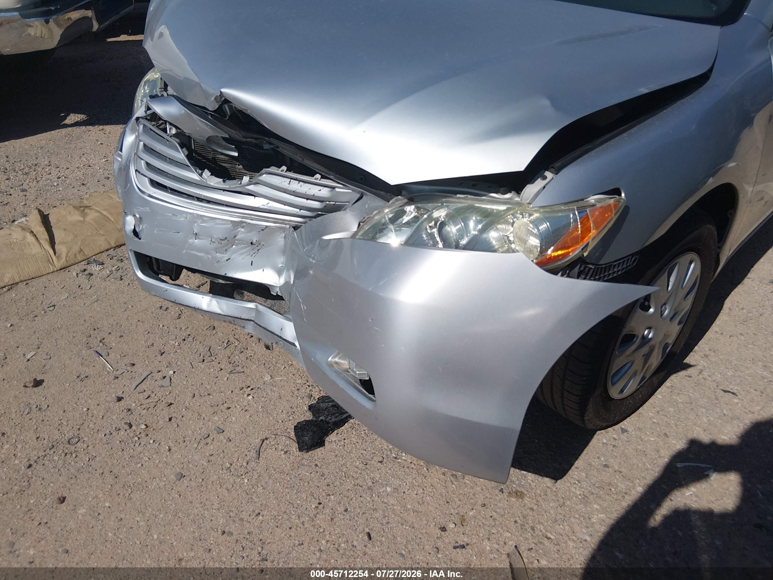 2008 Toyota Camry Le Серебряный vin: 4T4BE46K78R041290