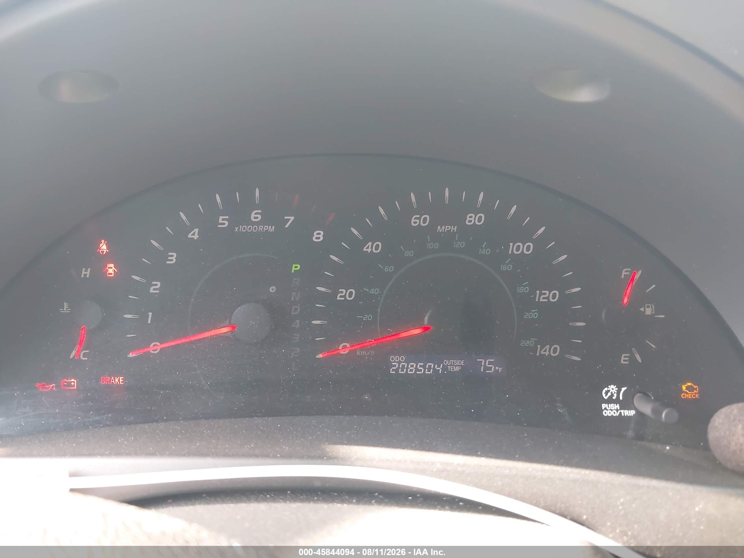 2008 Toyota Camry Le Серый vin: 4T4BE46K78R043458