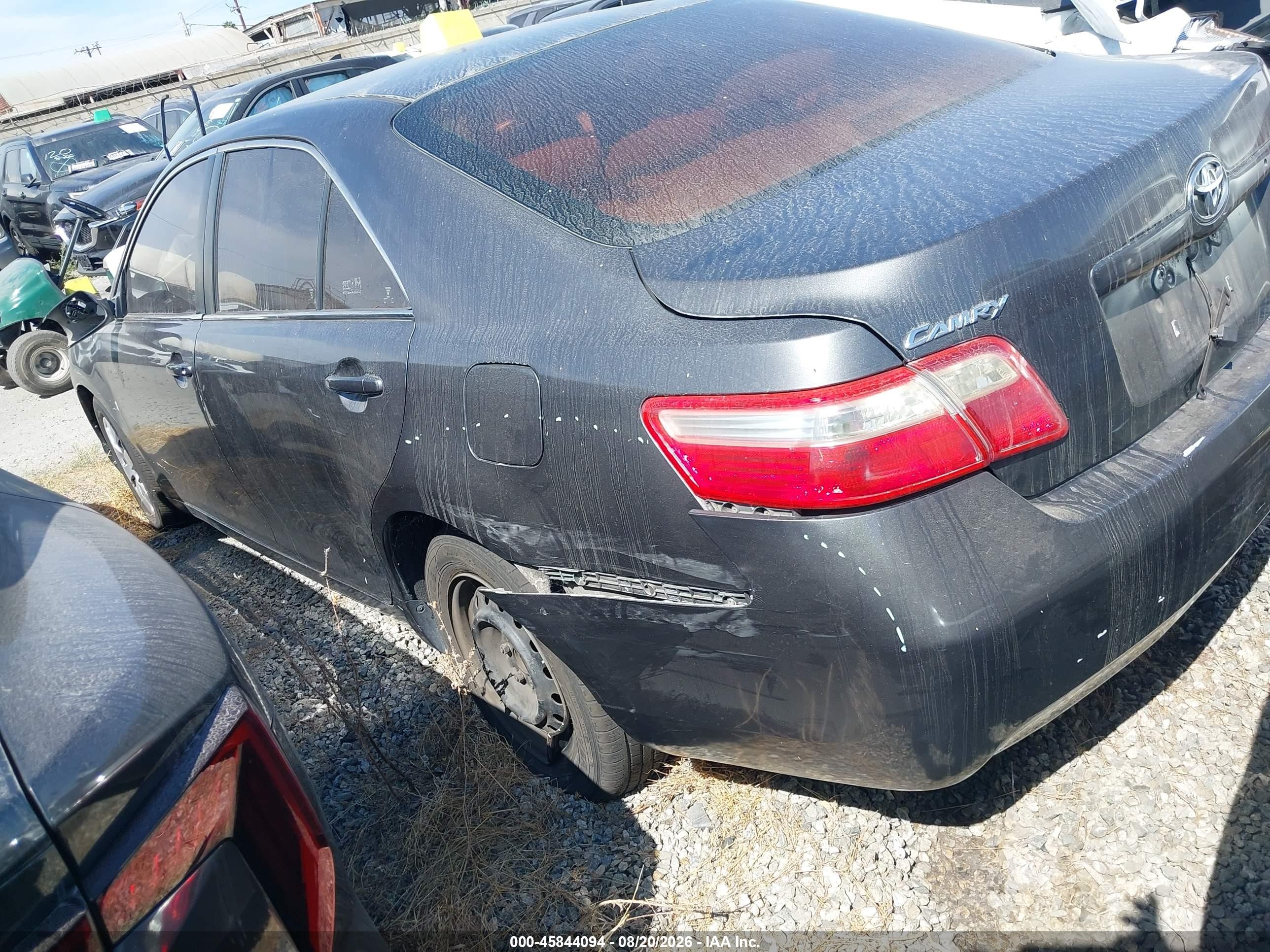 2008 Toyota Camry Le Серый vin: 4T4BE46K78R043458