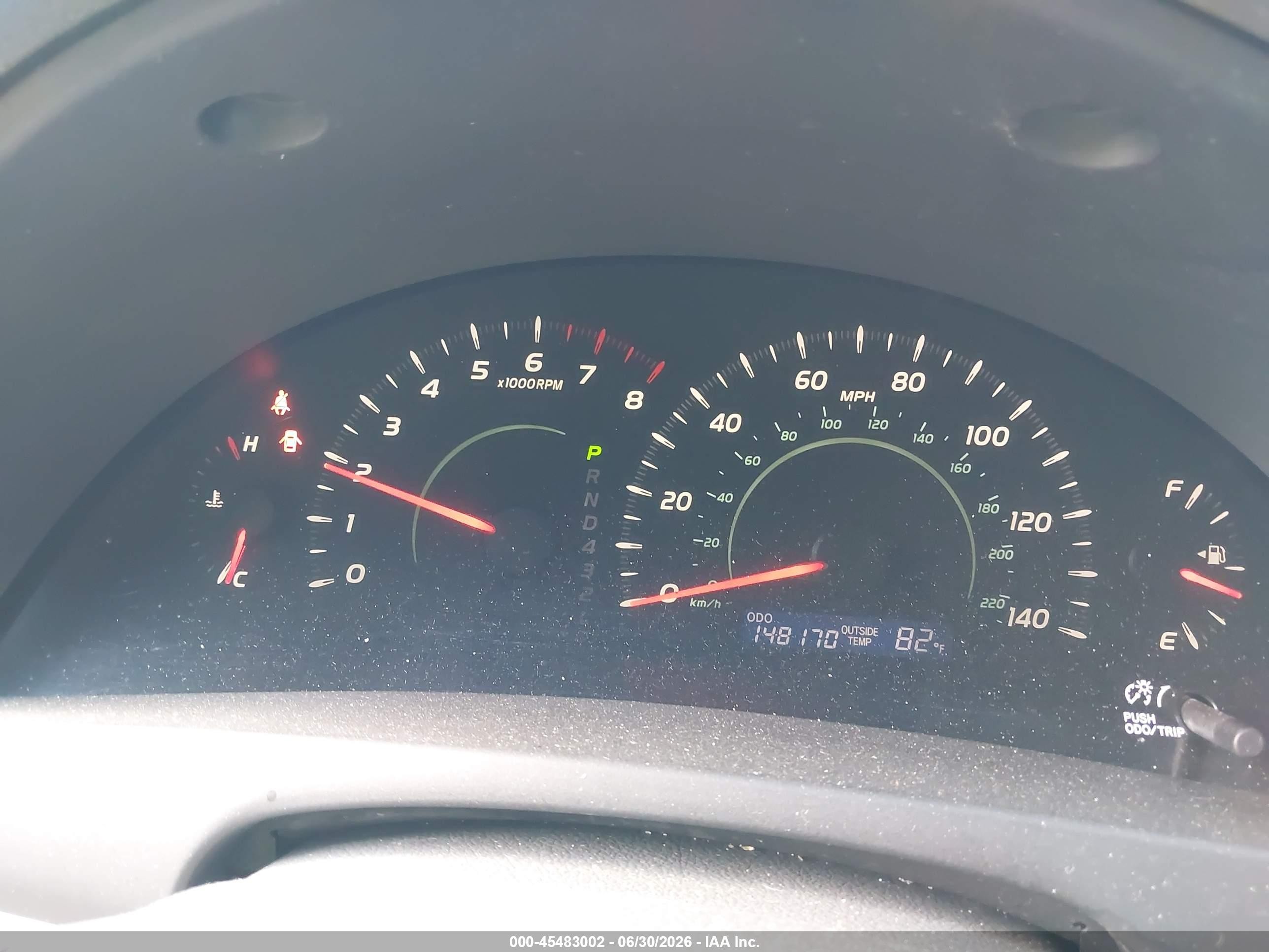 2008 Toyota Camry Le Gray vin: 4T4BE46K78R046974