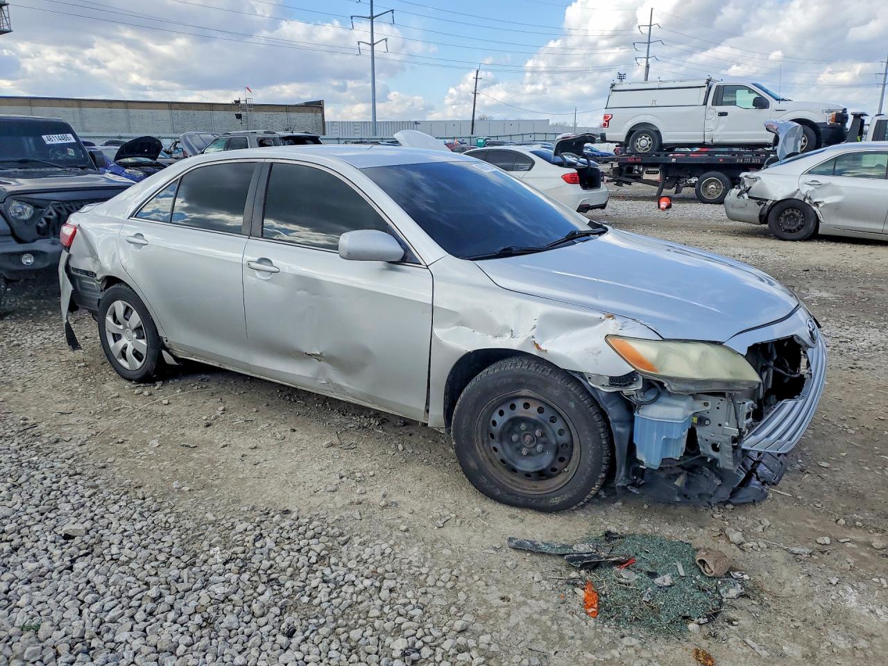 2009 Toyota Camry Base Silver vin: 4T4BE46K79R048659