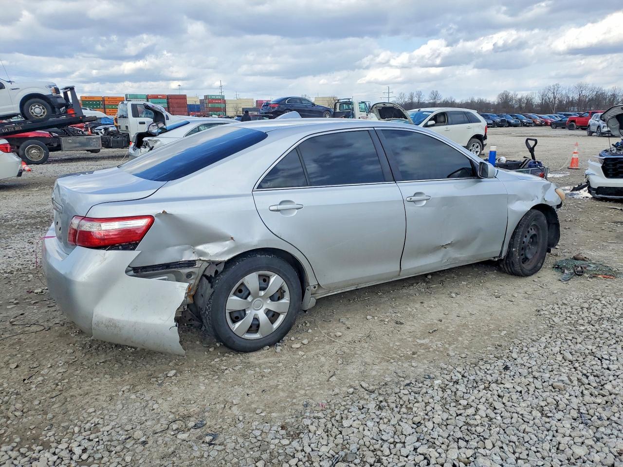 2009 Toyota Camry Base Silver vin: 4T4BE46K79R048659