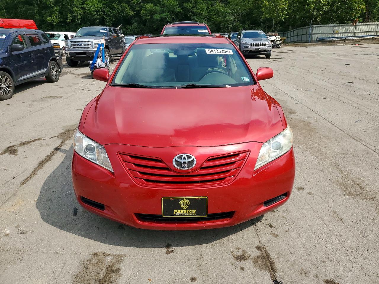 2009 Toyota Camry Le Red vin: 4T4BE46K79R056437