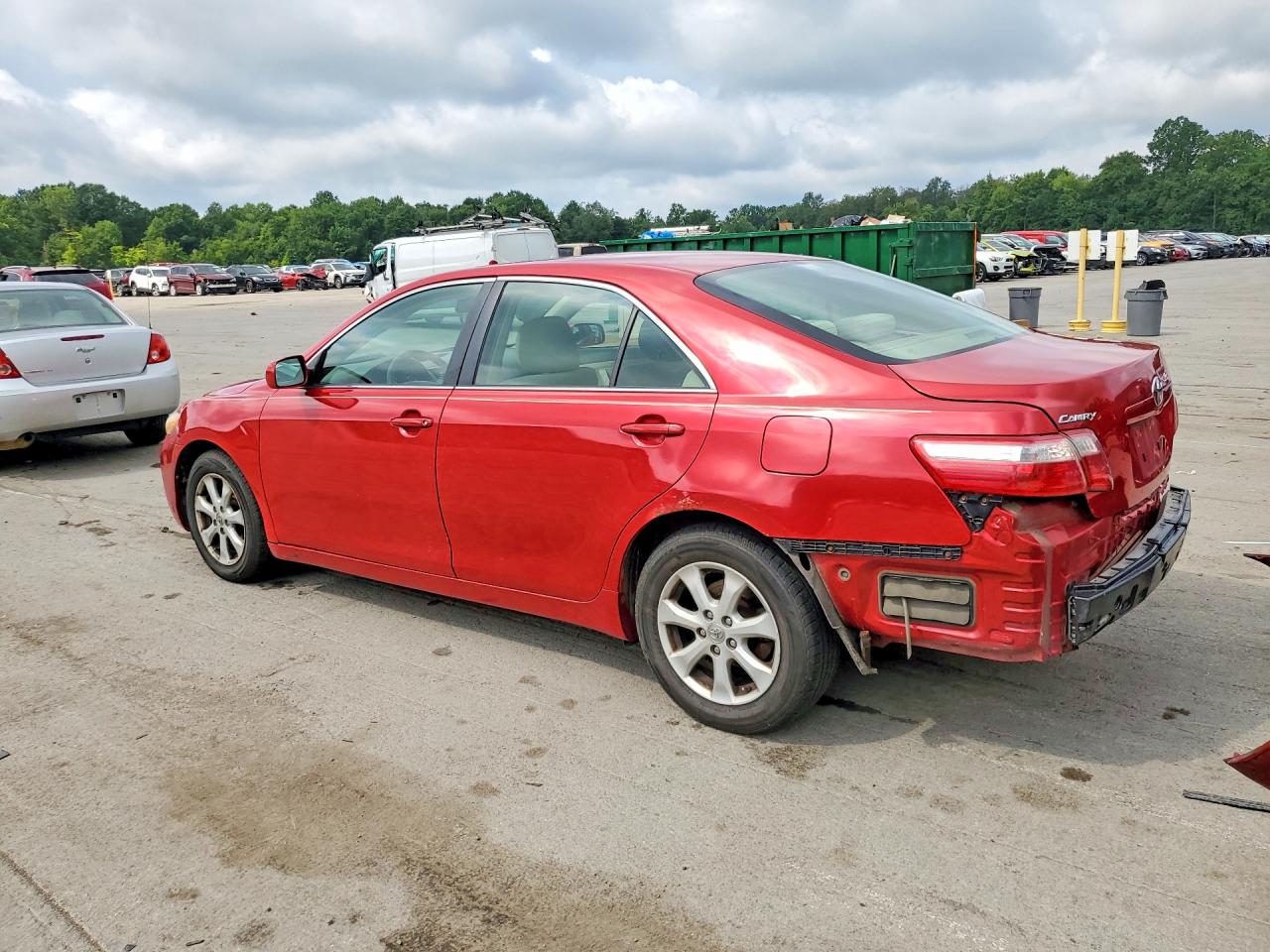 2009 Toyota Camry Le Red vin: 4T4BE46K79R056437