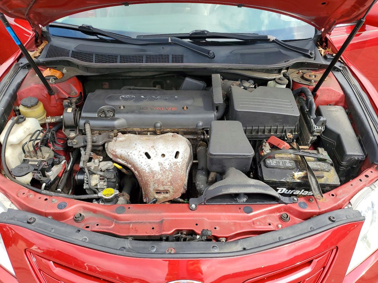 2009 Toyota Camry Le Red vin: 4T4BE46K79R056437