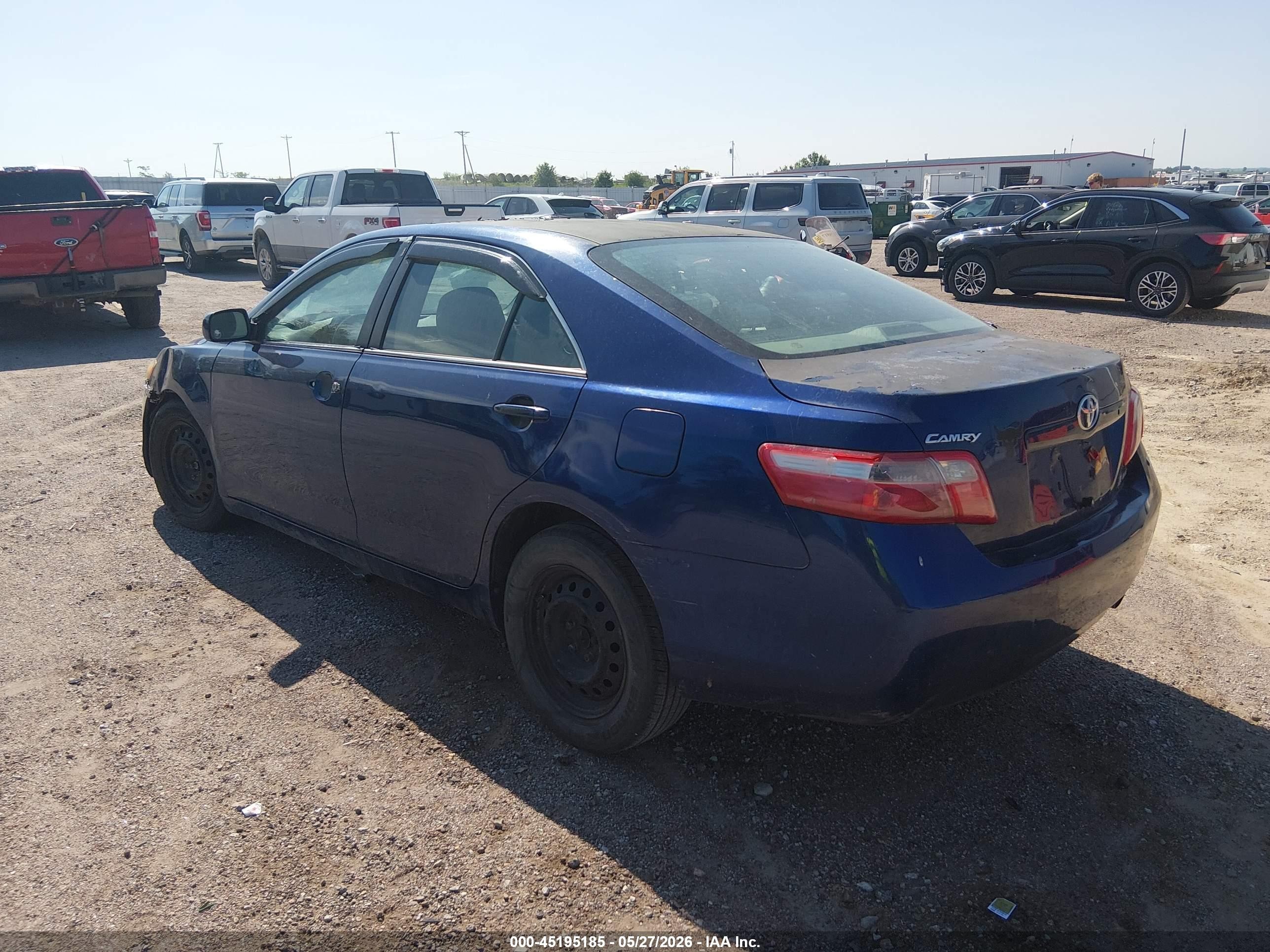 2009 Toyota Camry Le Blue vin: 4T4BE46K79R060214