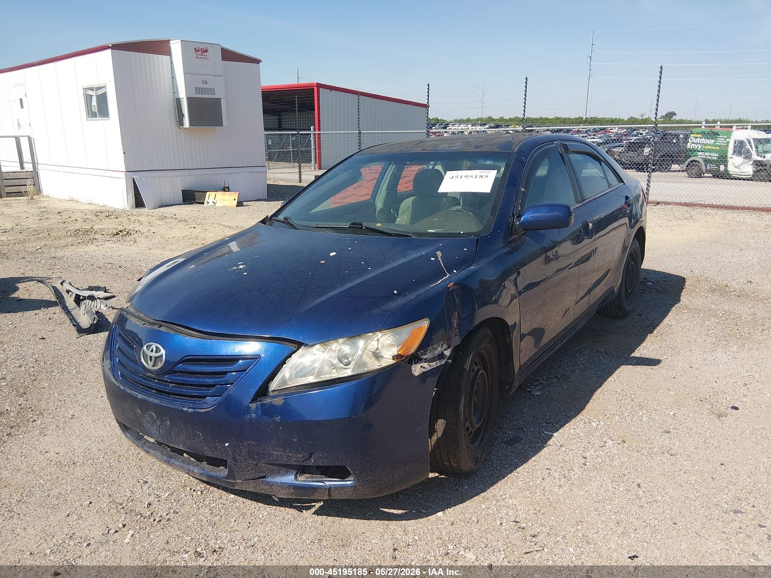 2009 Toyota Camry Le Blue vin: 4T4BE46K79R060214