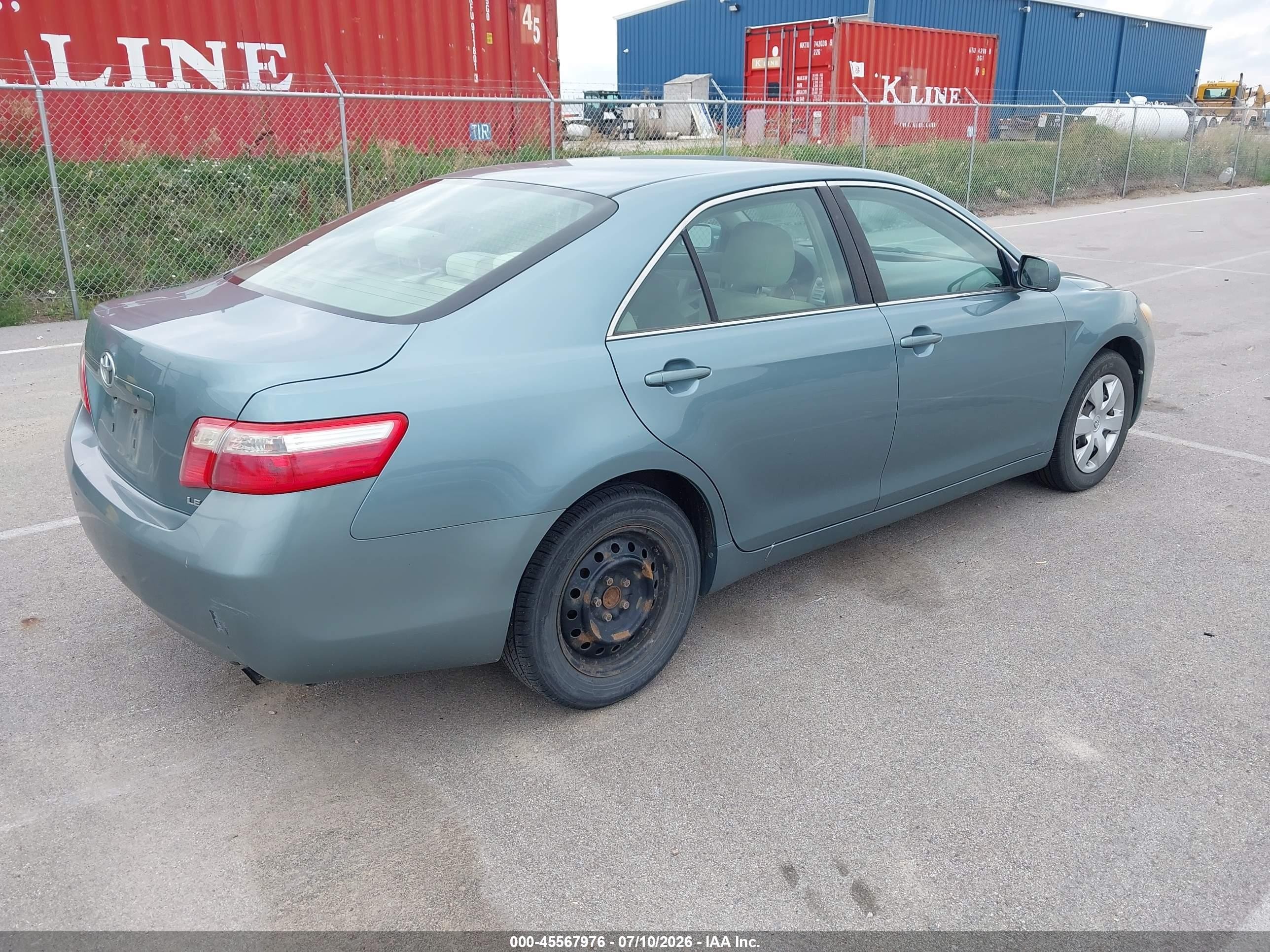 2009 Toyota Camry Le Teal vin: 4T4BE46K79R062772
