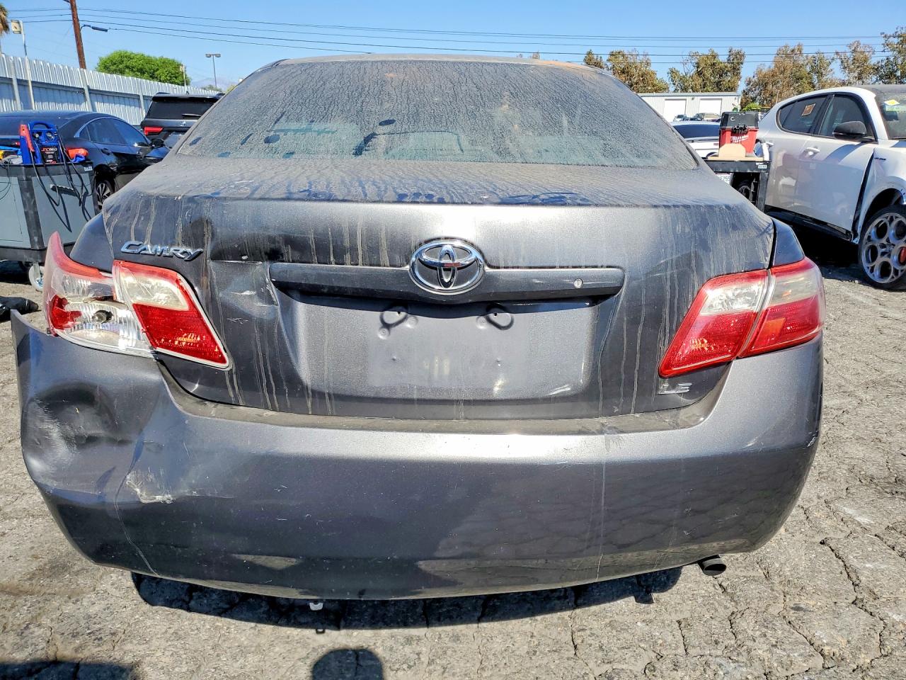 2009 Toyota Camry Le Серый vin: 4T4BE46K79R071052