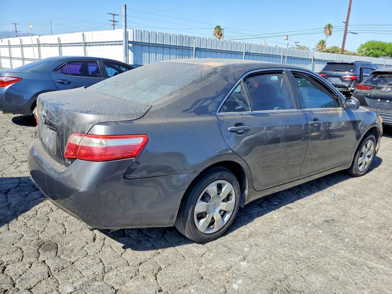 2009 Toyota Camry Le Серый vin: 4T4BE46K79R071052