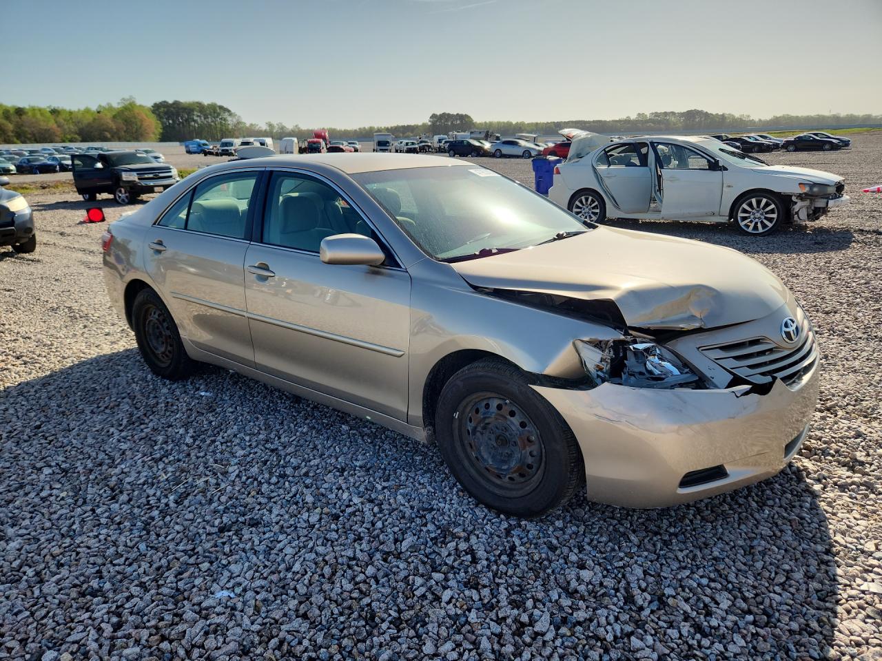 2009 Toyota Camry Le Gold vin: 4T4BE46K79R072590