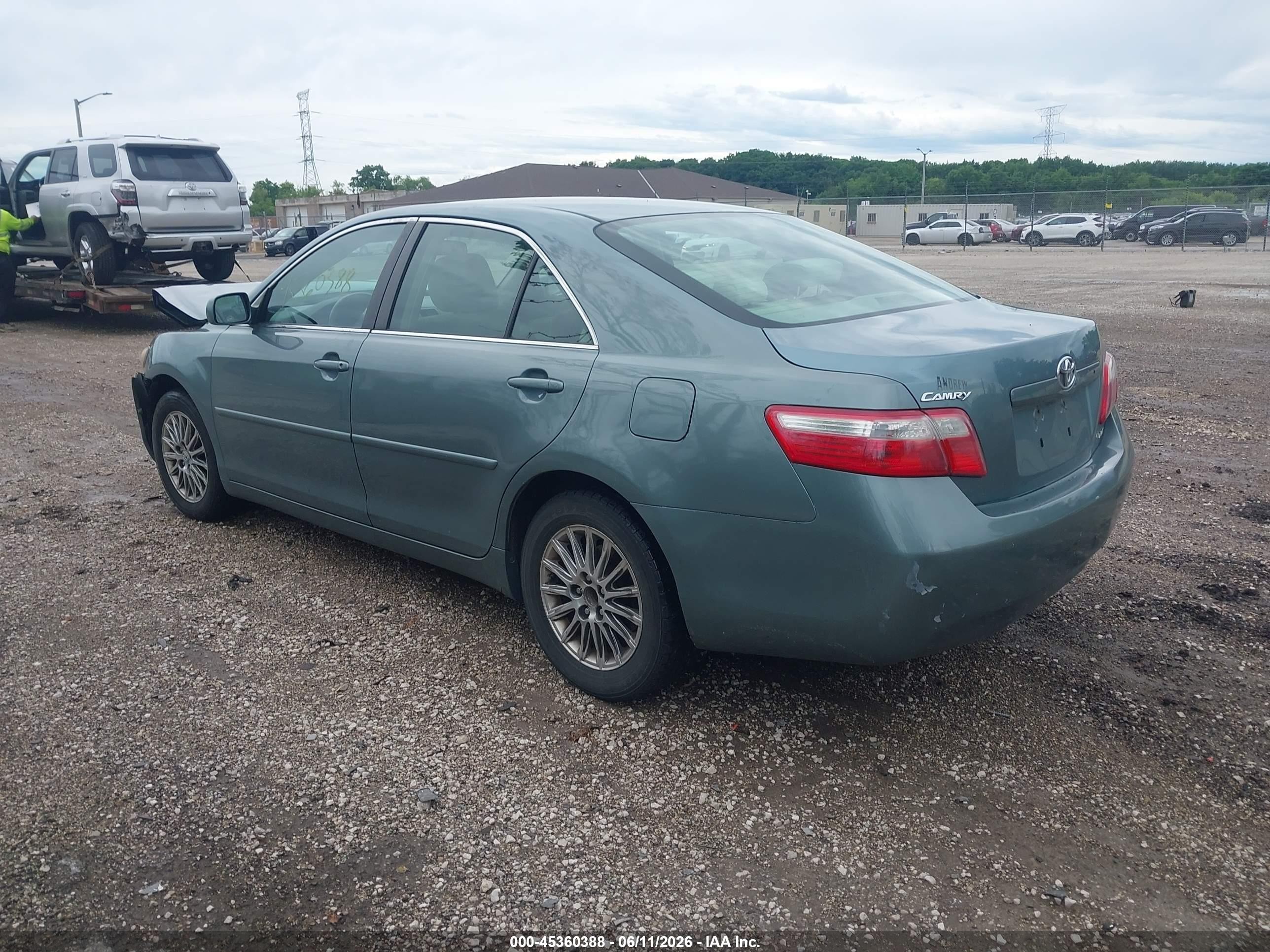2009 Toyota Camry Le Green vin: 4T4BE46K79R076008