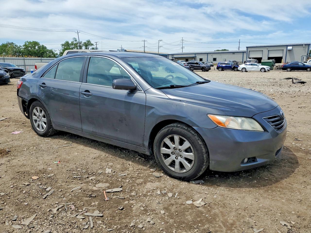 2009 Toyota Camry Xle Gray vin: 4T4BE46K79R077949