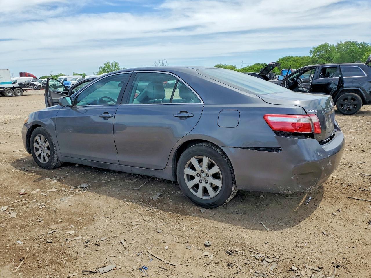 2009 Toyota Camry Xle Gray vin: 4T4BE46K79R077949