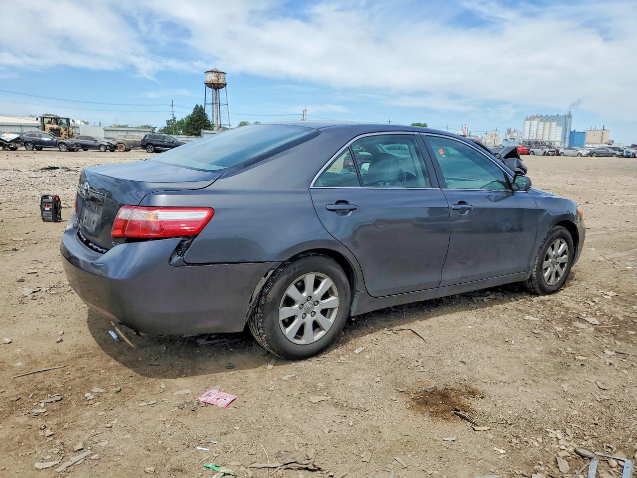 2009 Toyota Camry Xle Gray vin: 4T4BE46K79R077949