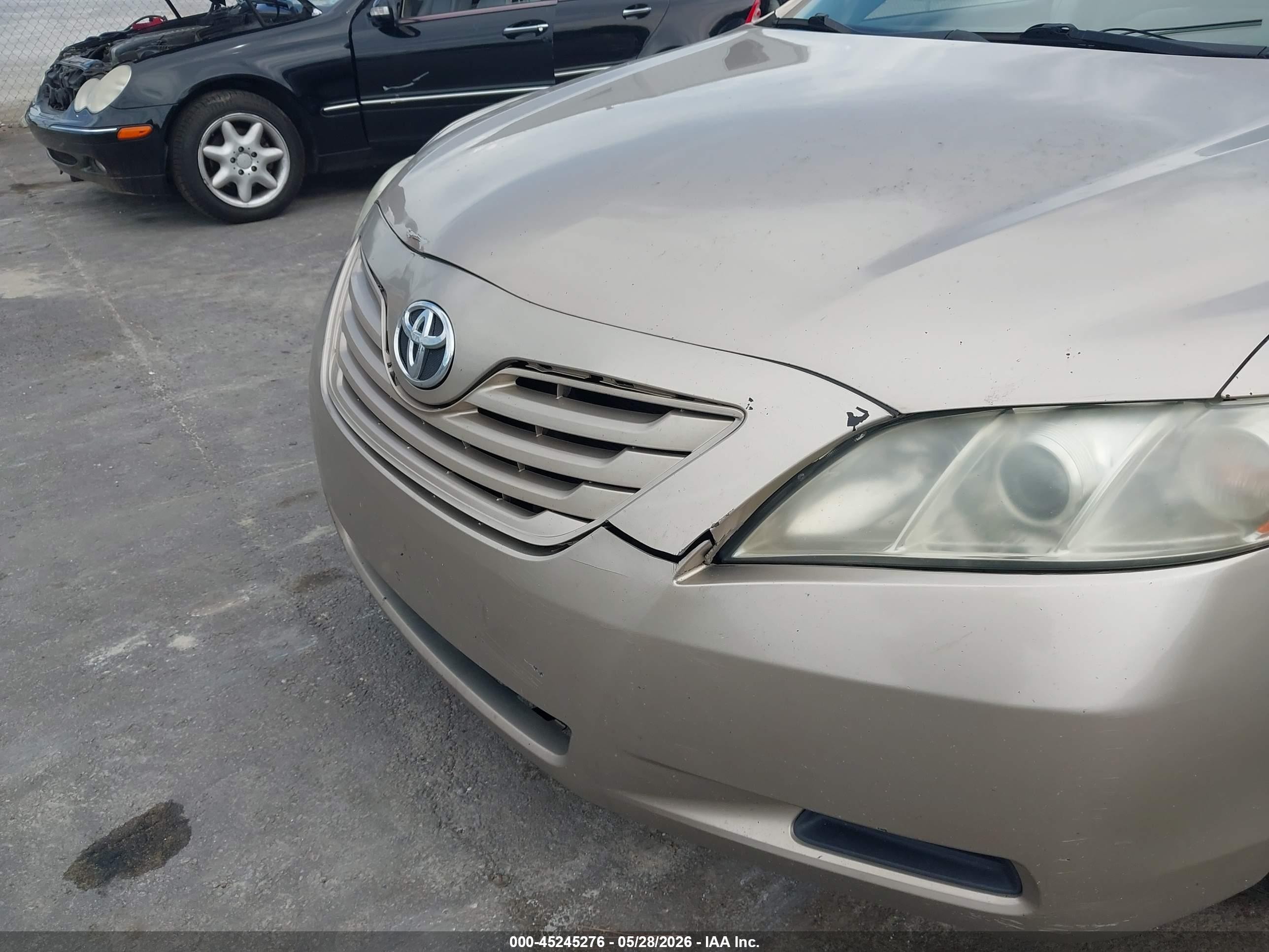 2009 Toyota Camry Le Желто-коричневый vin: 4T4BE46K79R080818