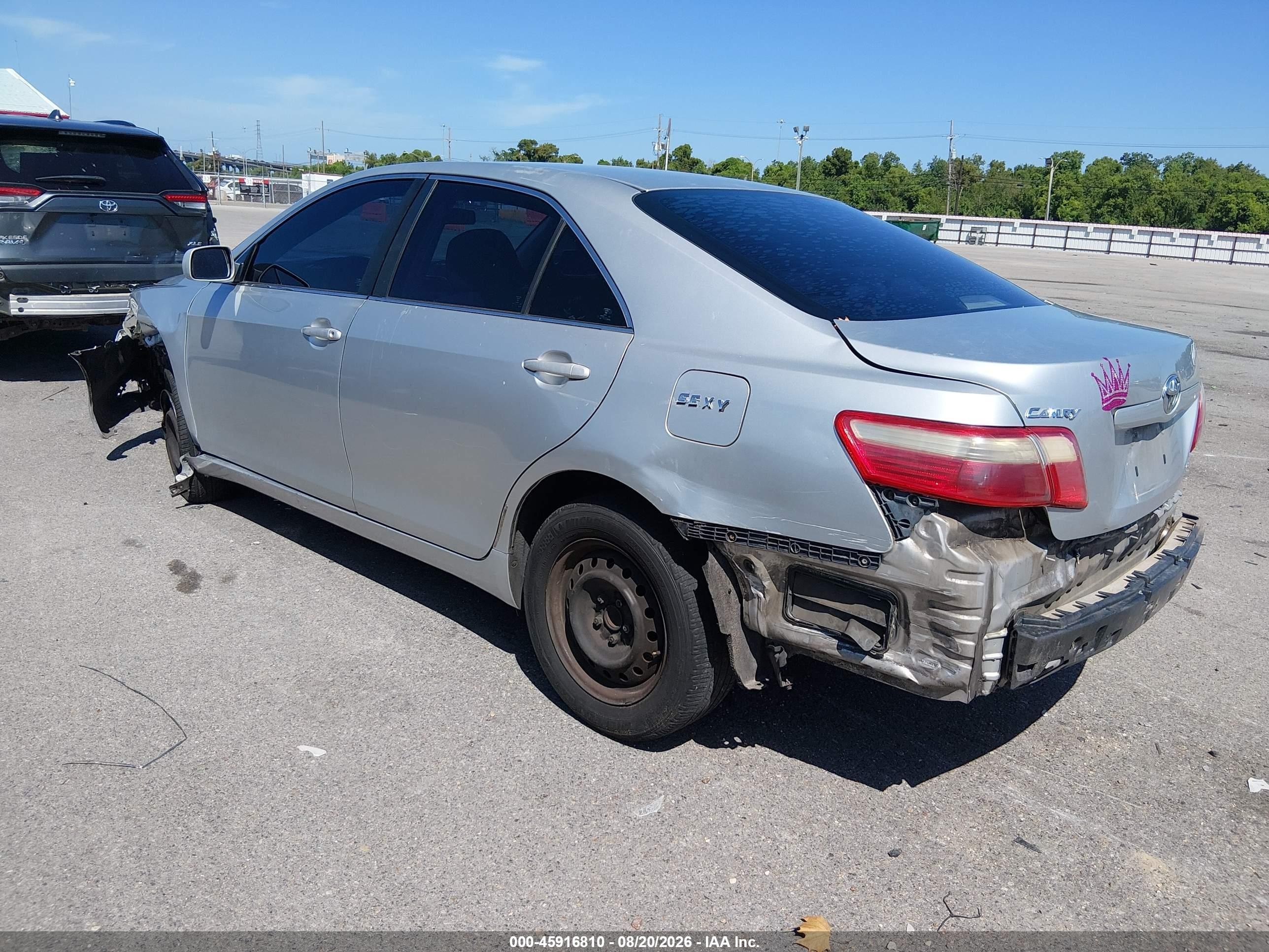2009 Toyota Camry Le Silver vin: 4T4BE46K79R080978