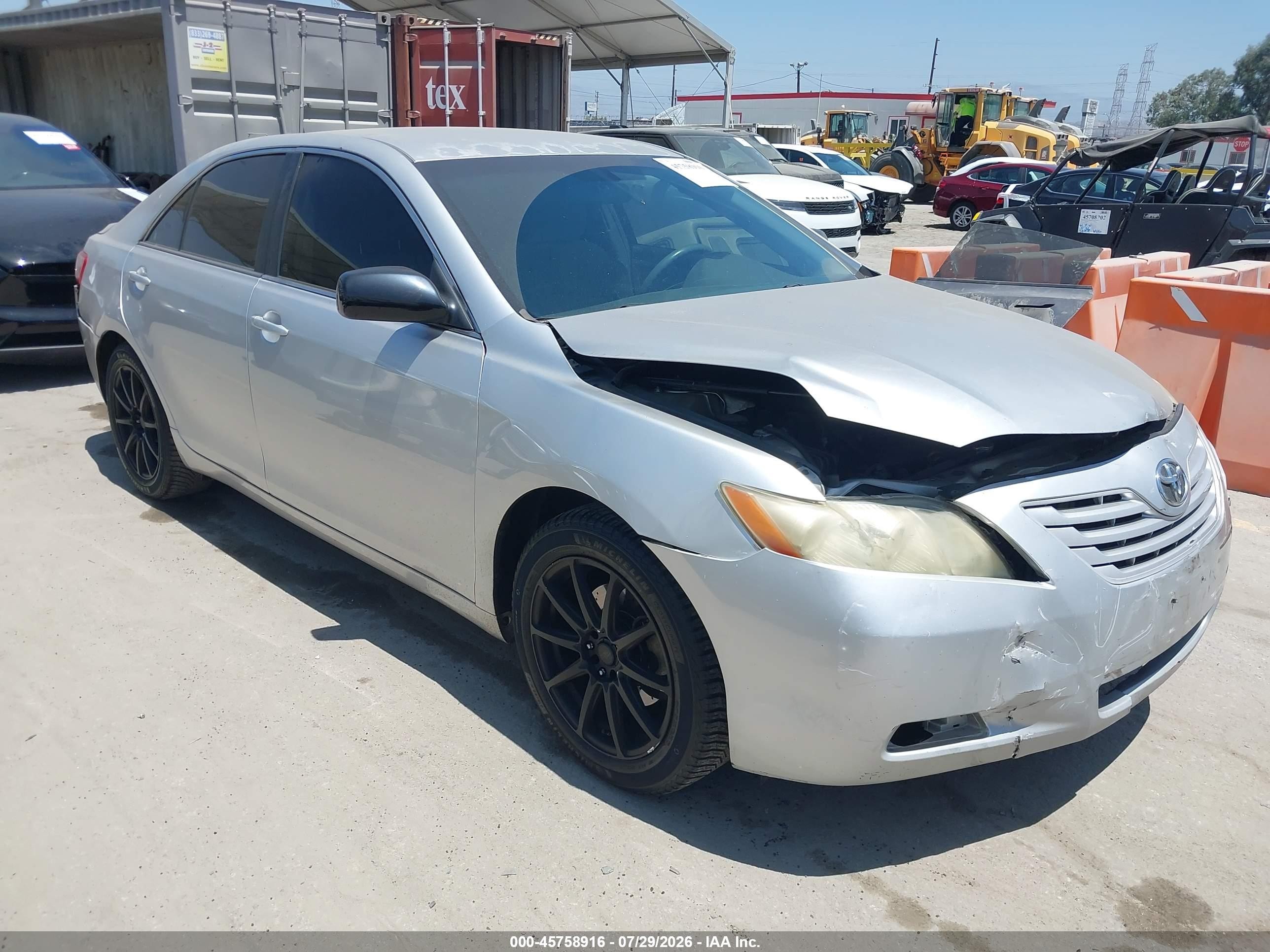 2009 Toyota Camry Le Silver vin: 4T4BE46K79R086814