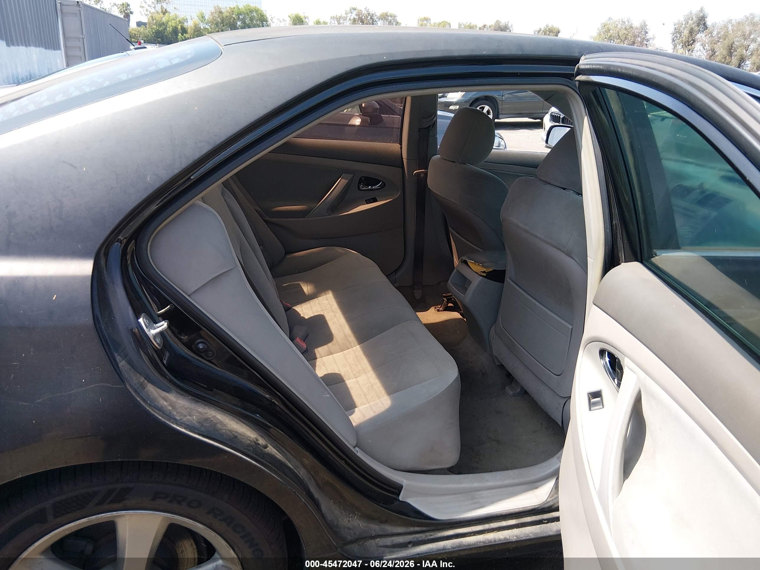 2009 Toyota Camry Le Black vin: 4T4BE46K79R092581