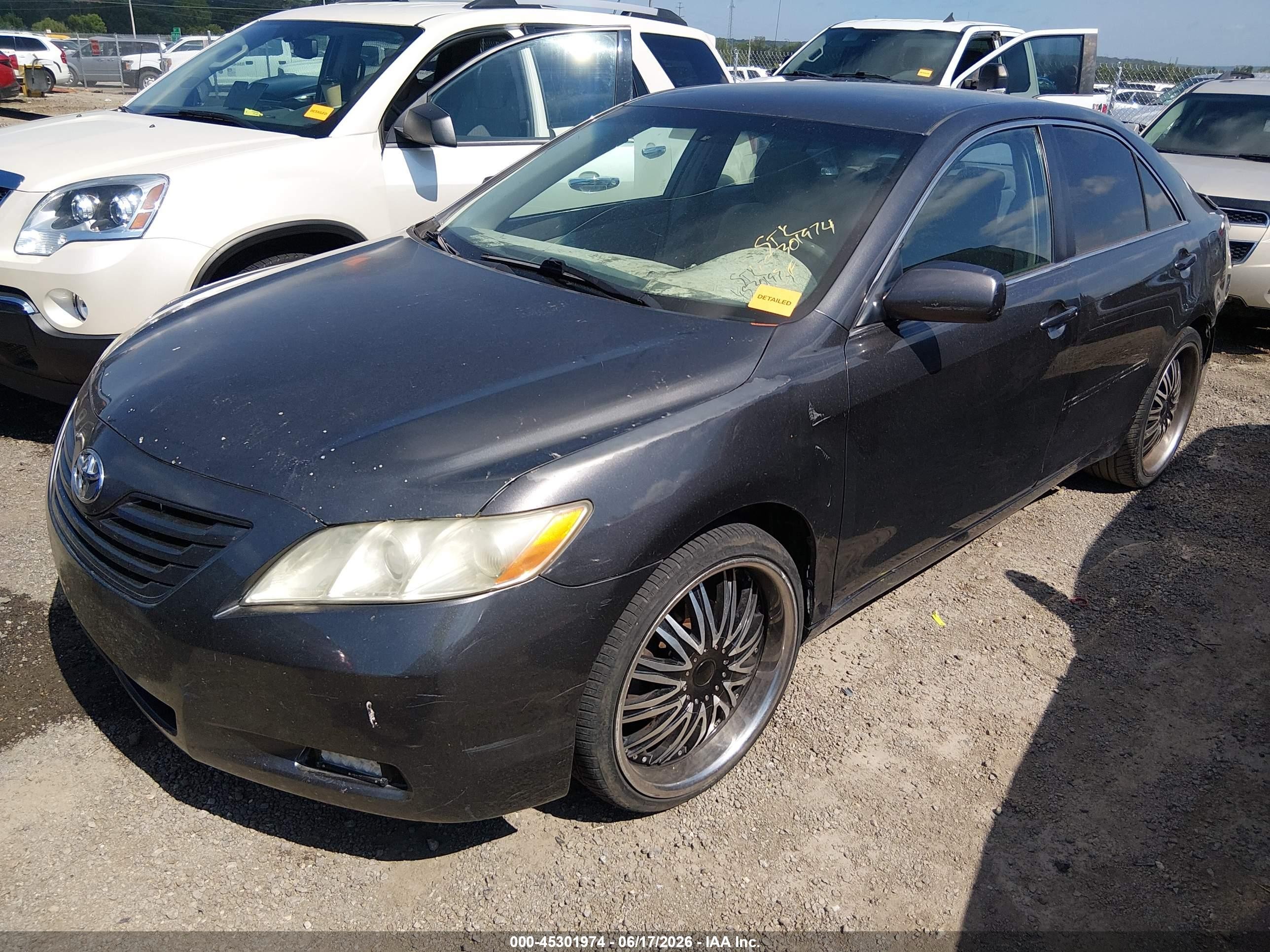 2009 Toyota Camry Le Gray vin: 4T4BE46K79R119780