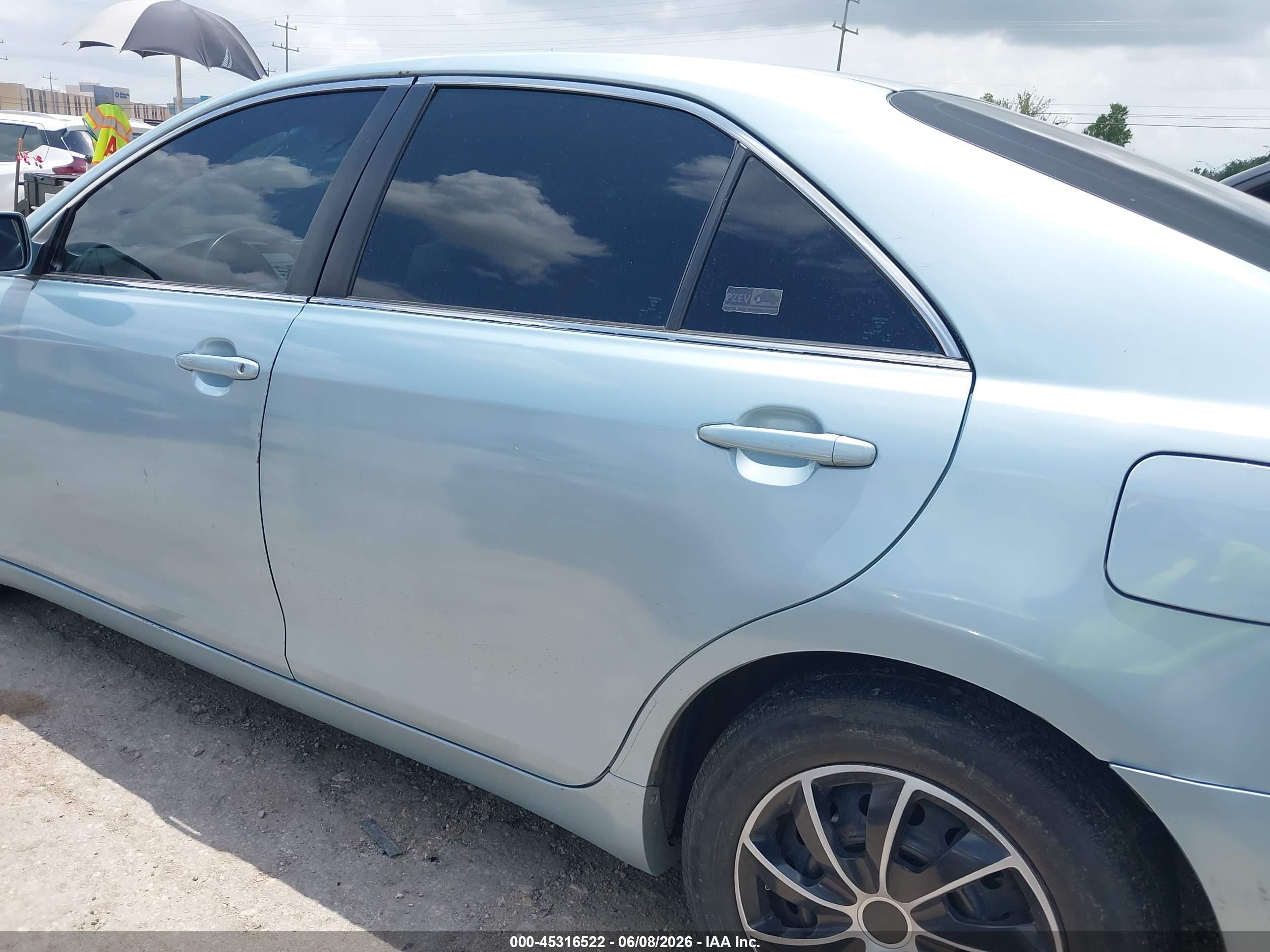 2009 Toyota Camry Le Синий vin: 4T4BE46K79R132884