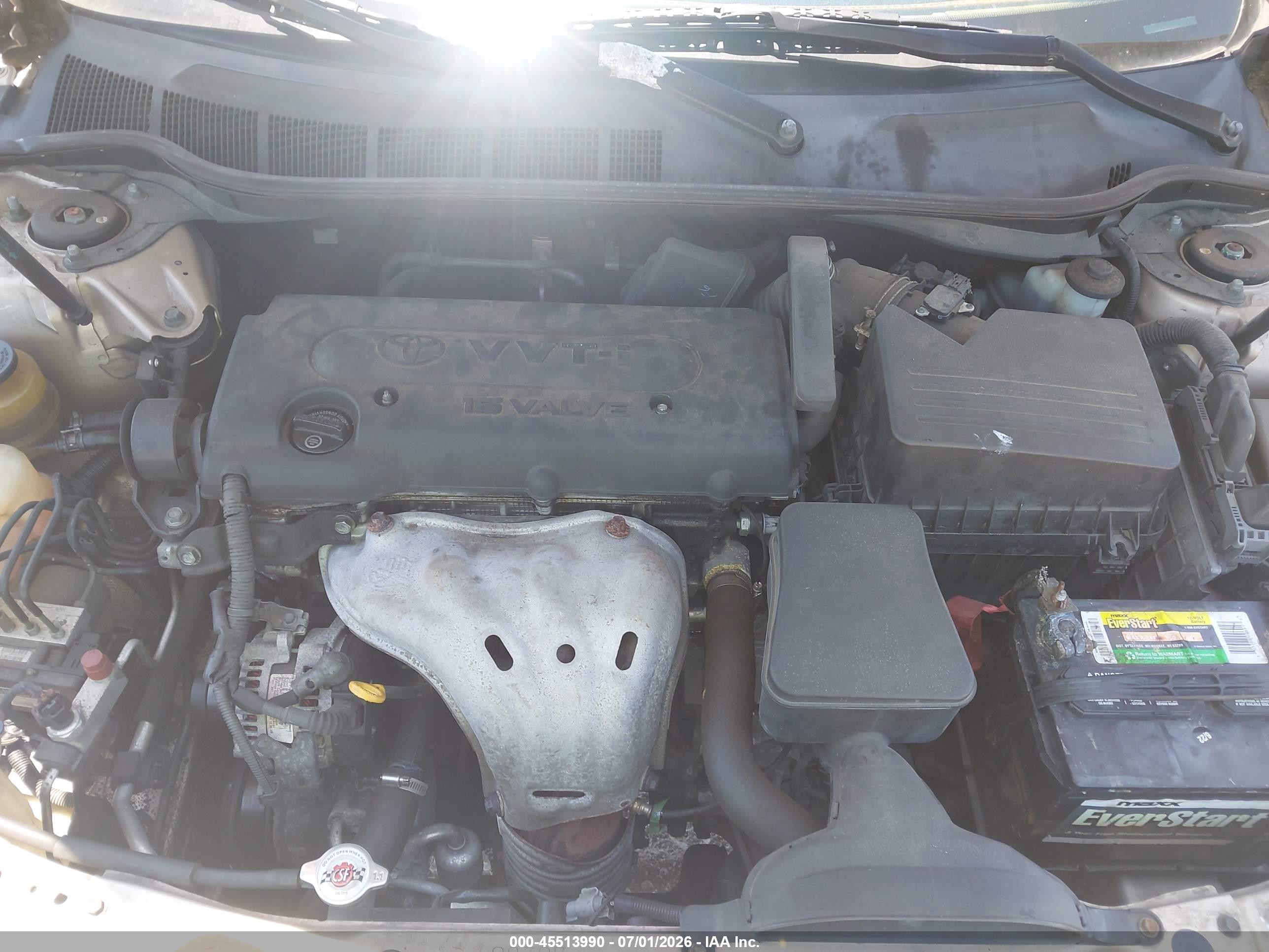 2007 Toyota Camry Ce Brown vin: 4T4BE46K87R009205