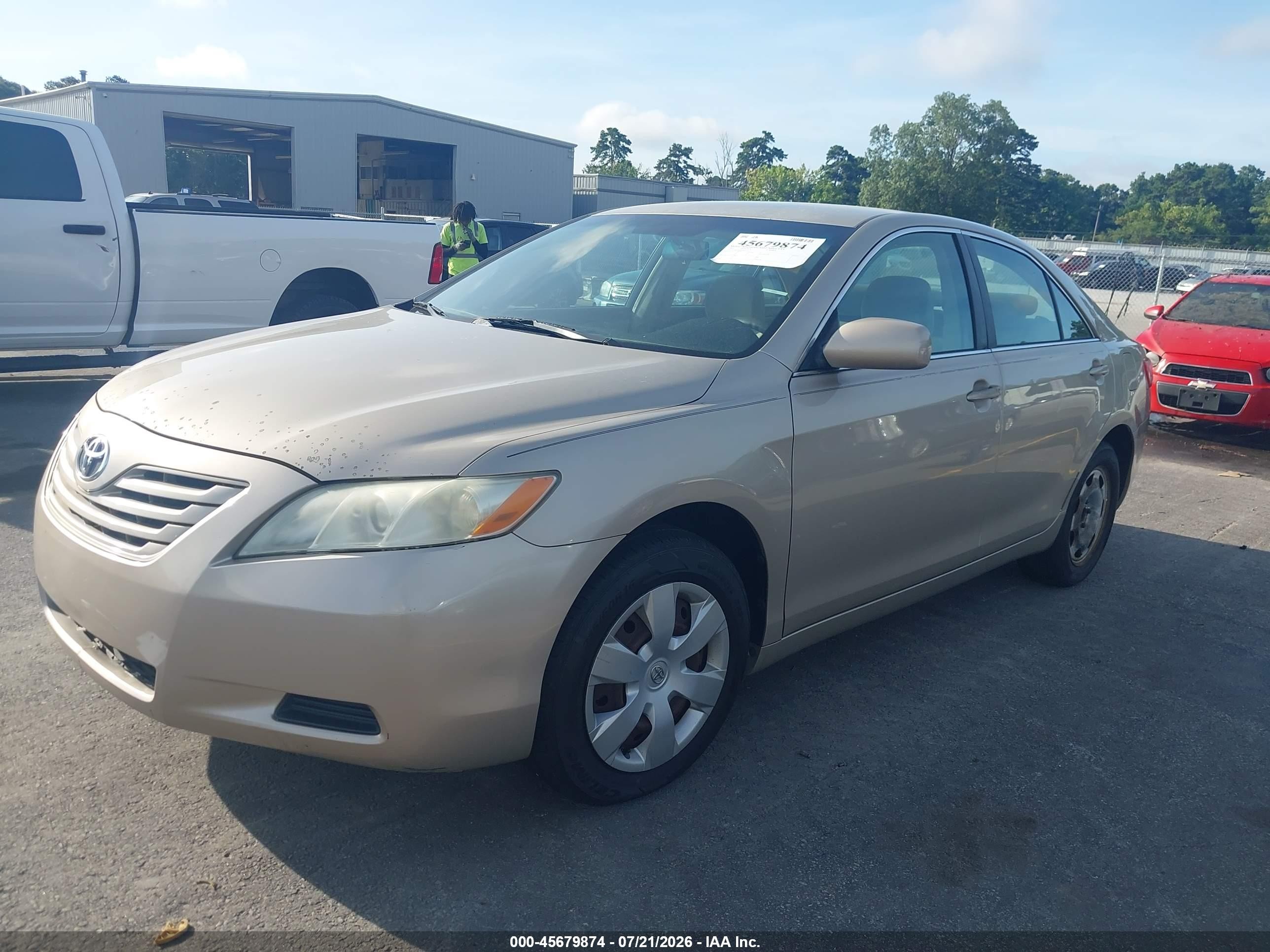 2007 Toyota Camry Ce Gold vin: 4T4BE46K87R009205