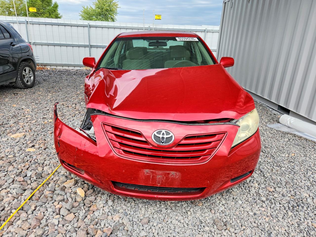 2008 Toyota Camry Le Red vin: 4T4BE46K88R029665