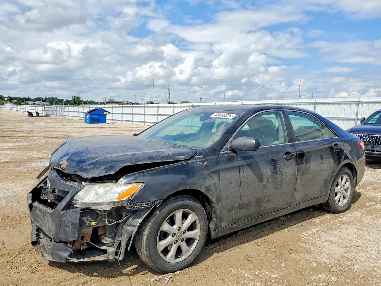 2008 Toyota Camry Le Black vin: 4T4BE46K88R037426