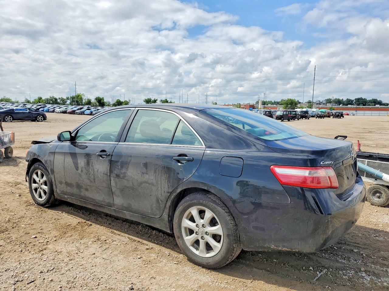 2008 Toyota Camry Le Black vin: 4T4BE46K88R037426
