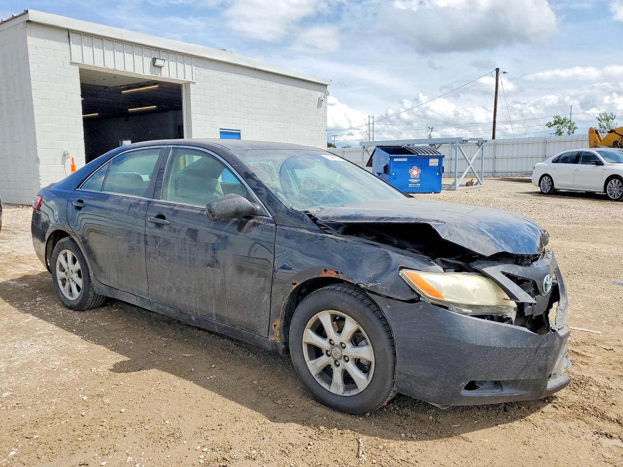 2008 Toyota Camry Le Black vin: 4T4BE46K88R037426