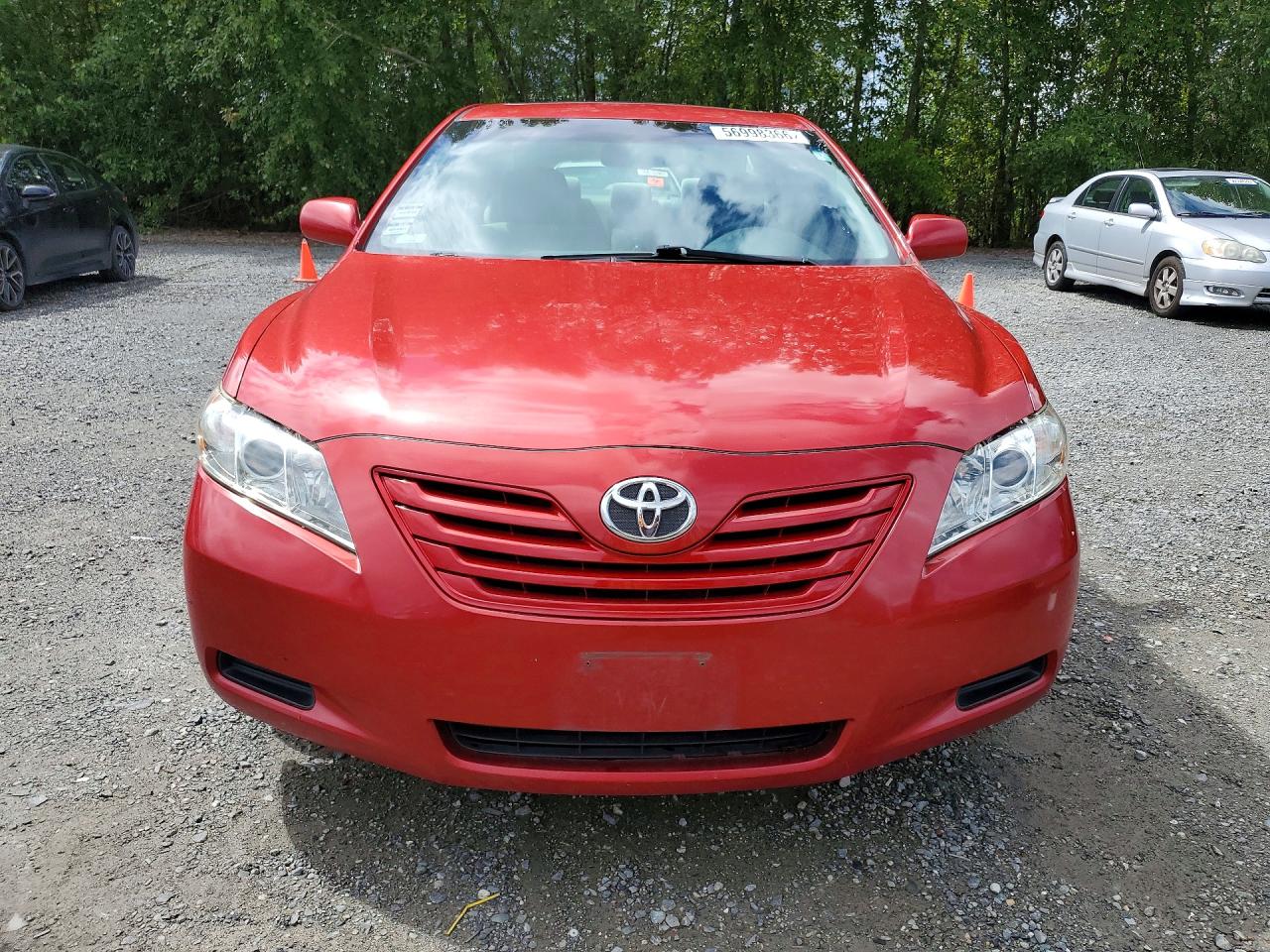 2008 Toyota Camry Le Red vin: 4T4BE46K88R042707