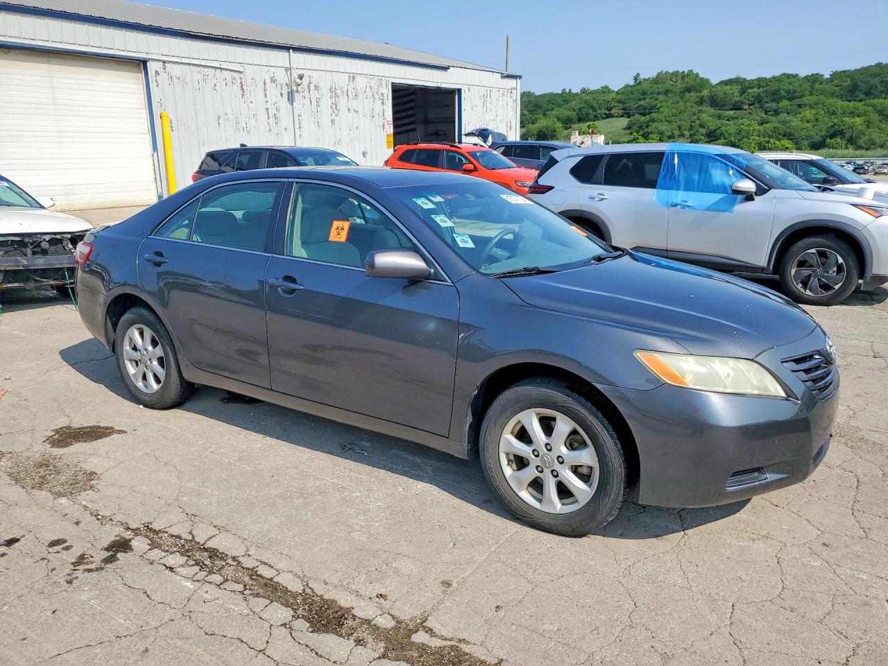 2009 Toyota Camry Le Серый vin: 4T4BE46K89R048041
