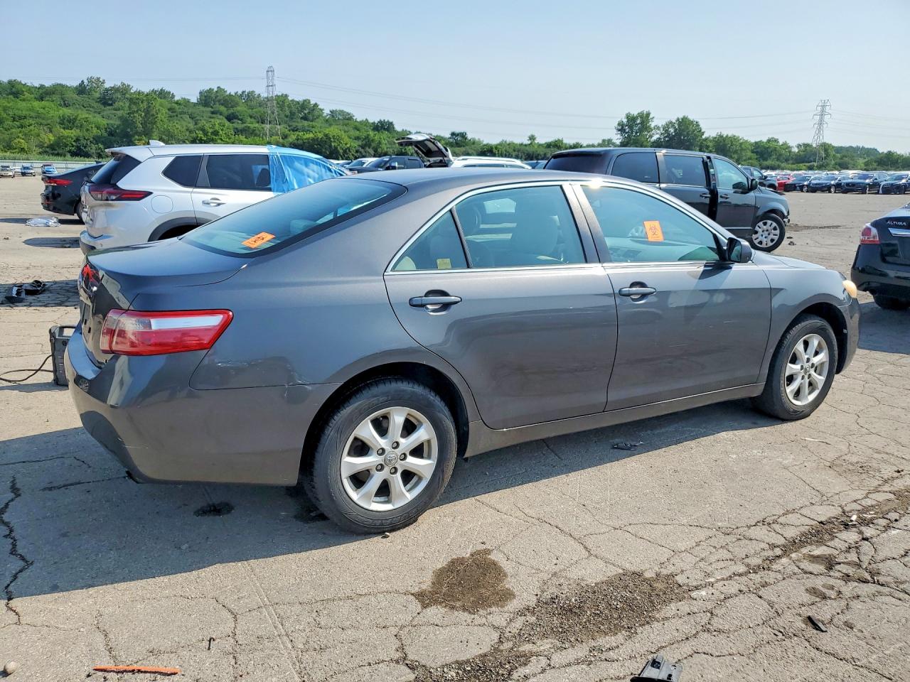 2009 Toyota Camry Le Серый vin: 4T4BE46K89R048041