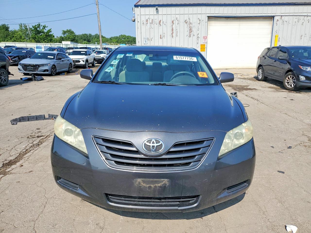 2009 Toyota Camry Le Серый vin: 4T4BE46K89R048041