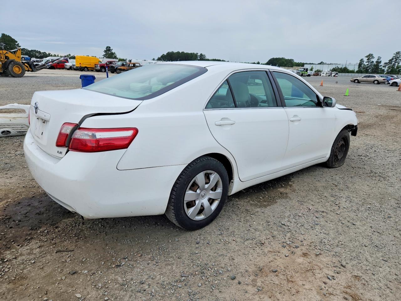 2009 Toyota Camry Le White vin: 4T4BE46K89R048539
