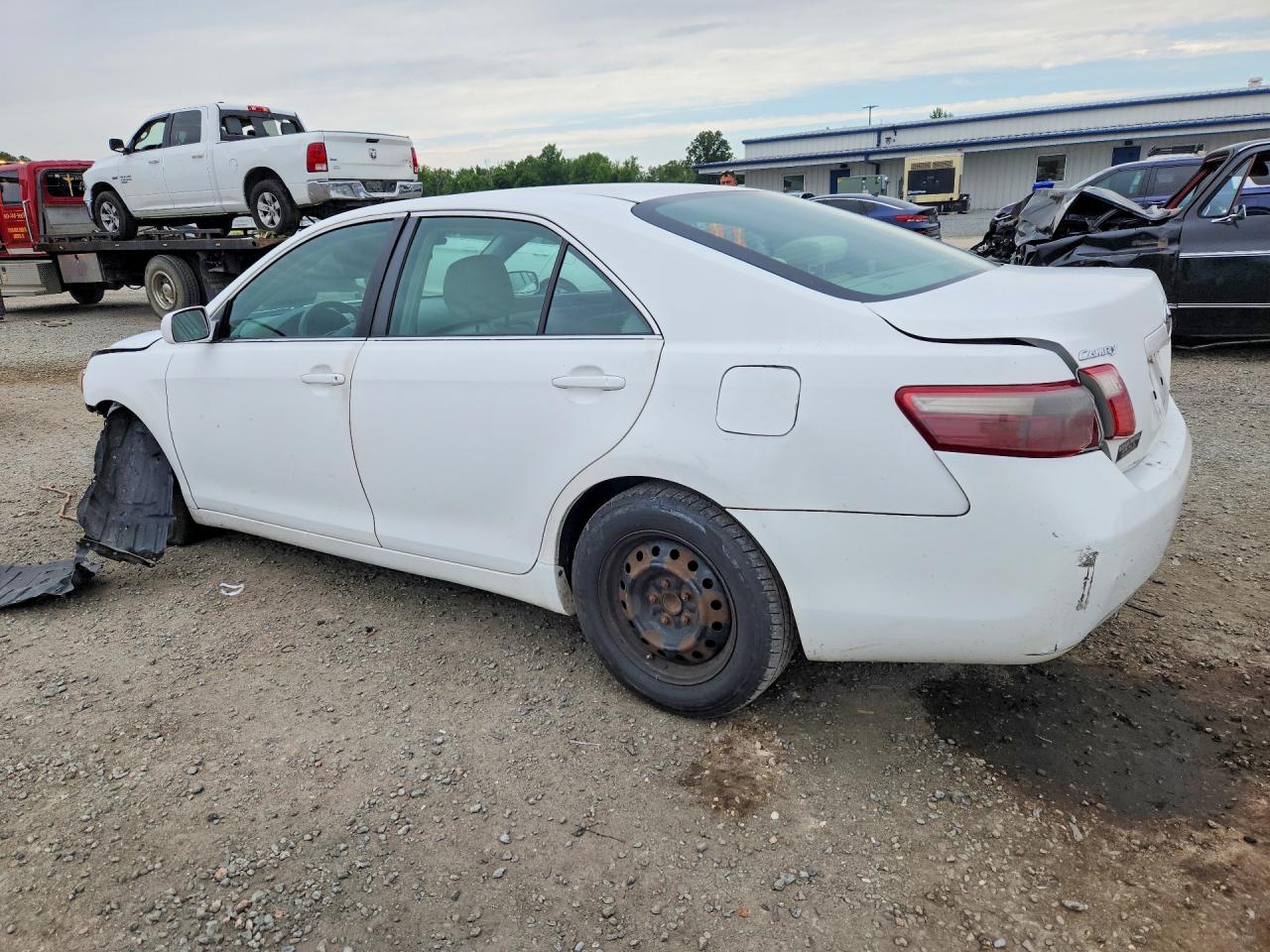 2009 Toyota Camry Le White vin: 4T4BE46K89R048539