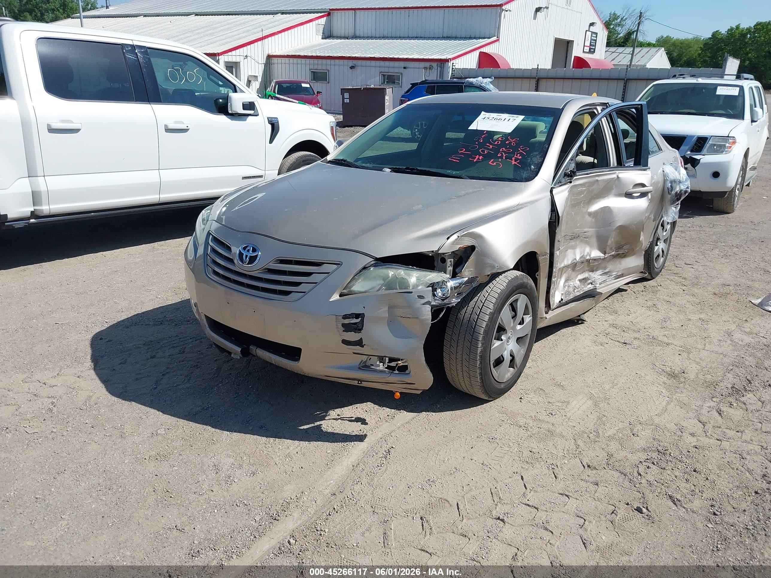 2009 Toyota Camry Le Beige vin: 4T4BE46K89R050338